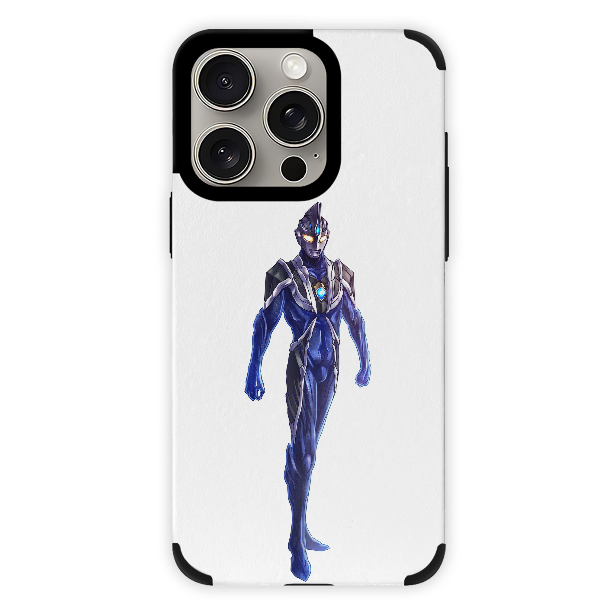 （画像用） ウルトラマン Ultraman 【iPhone15ProMax対応】 PUレザー スマホケース 耐衝撃＆黄変防止