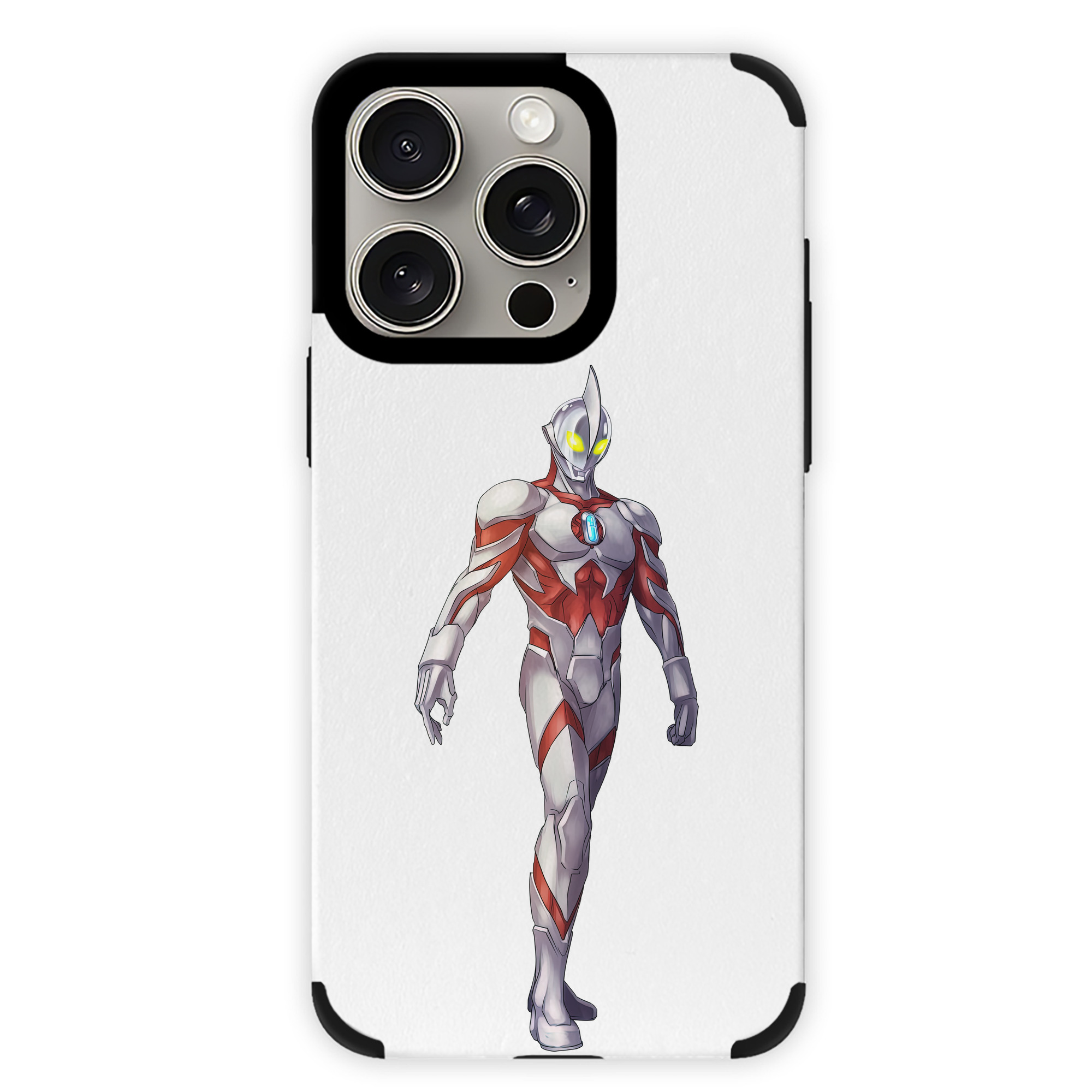 （画像用） ウルトラマン Ultraman 【iPhone15ProMax対応】 PUレザー スマホケース 耐衝撃＆黄変防止