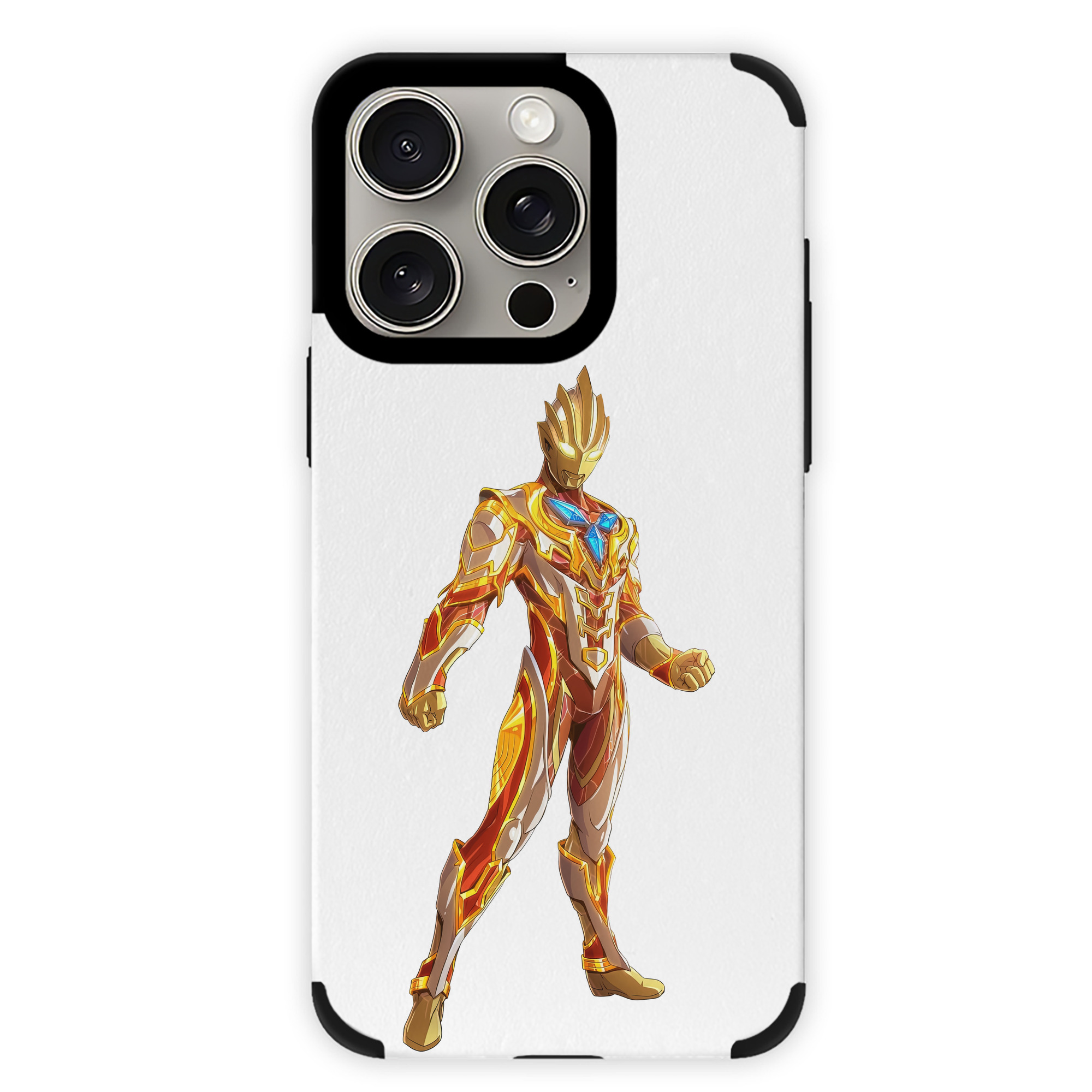 （画像用） ウルトラマン Ultraman 【iPhone15ProMax対応】 PUレザー スマホケース 耐衝撃＆黄変防止
