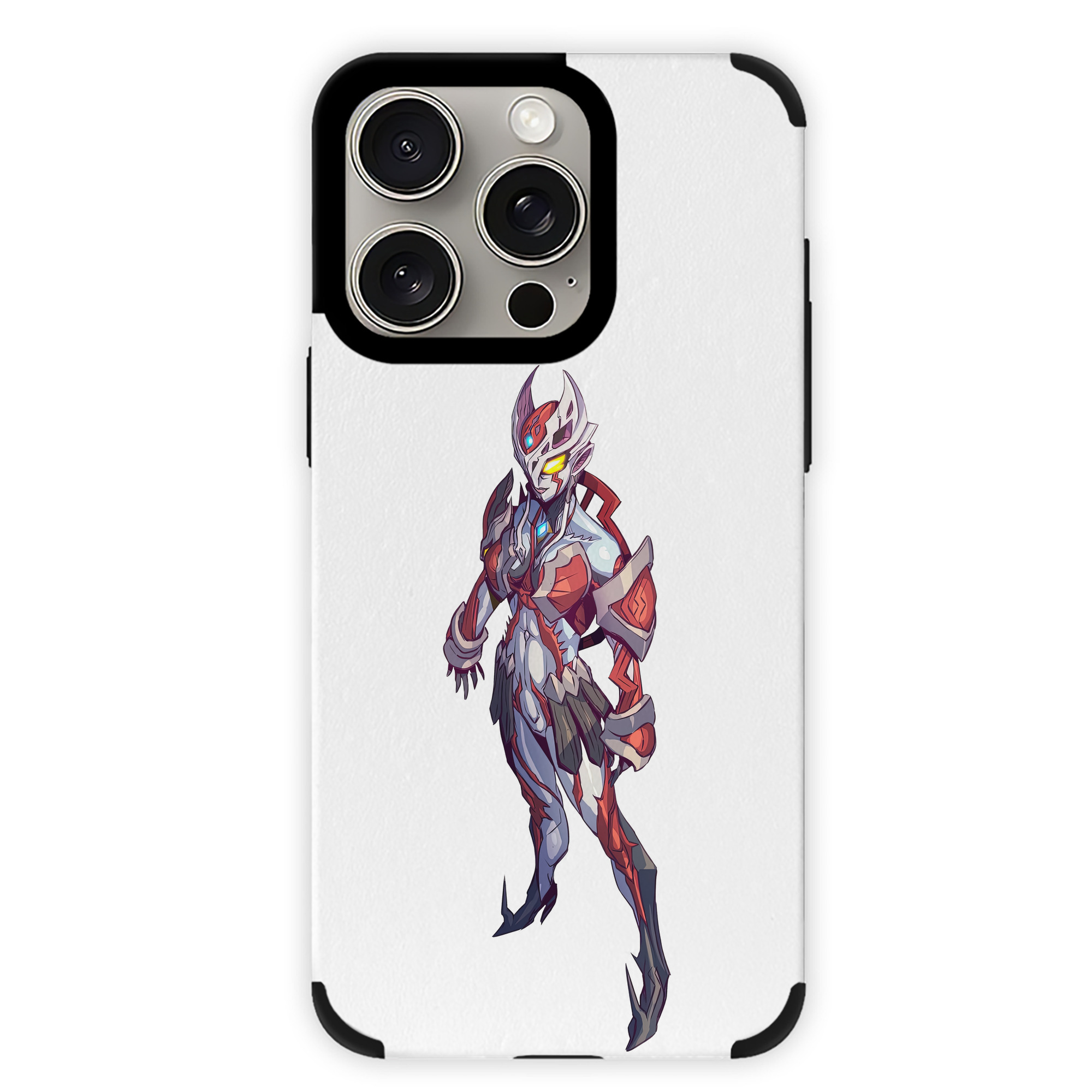 （画像用） ウルトラマン Ultraman 【iPhone15ProMax対応】 PUレザー スマホケース 耐衝撃＆黄変防止