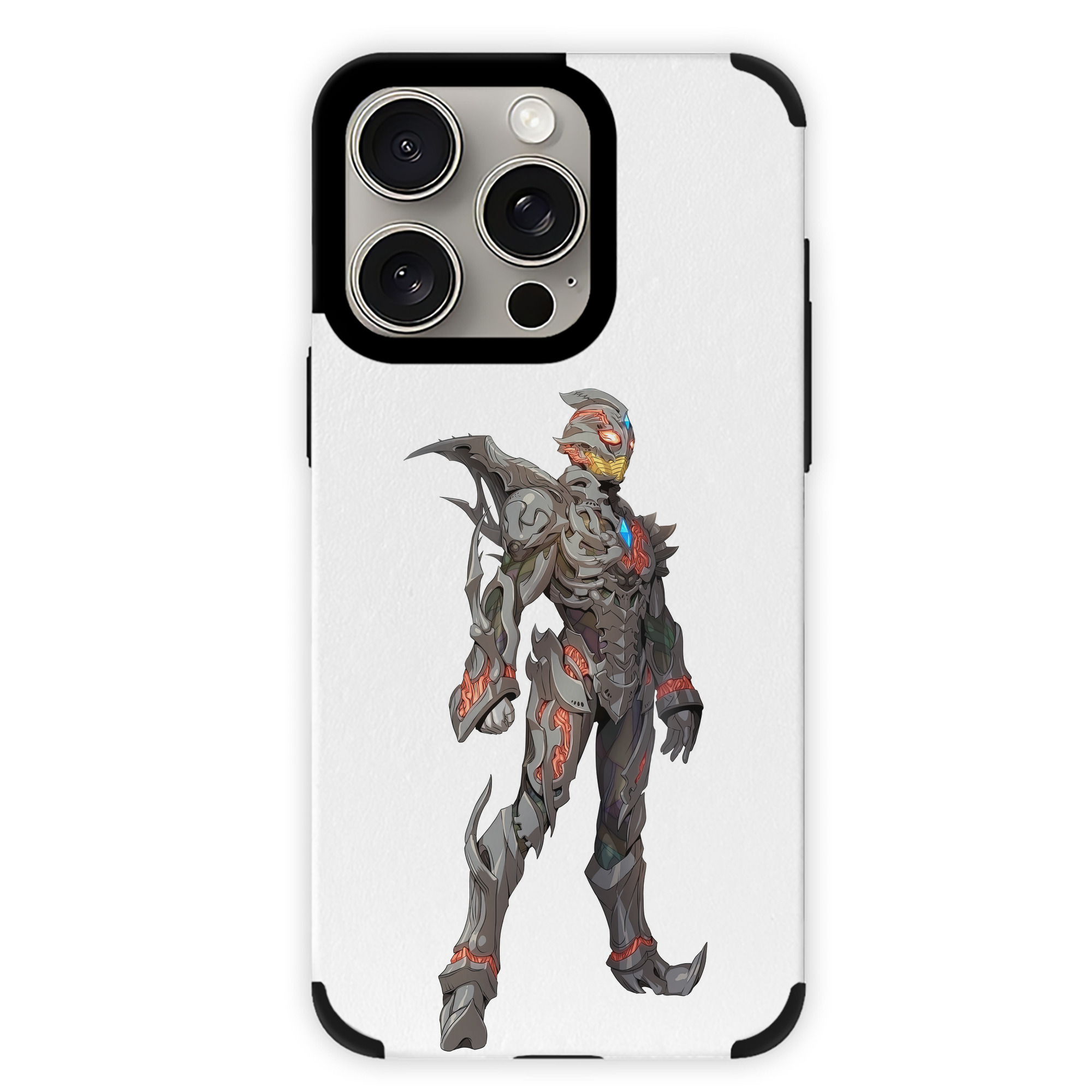 （画像用） ウルトラマン Ultraman 【iPhone15ProMax対応】 PUレザー スマホケース 耐衝撃＆黄変防止