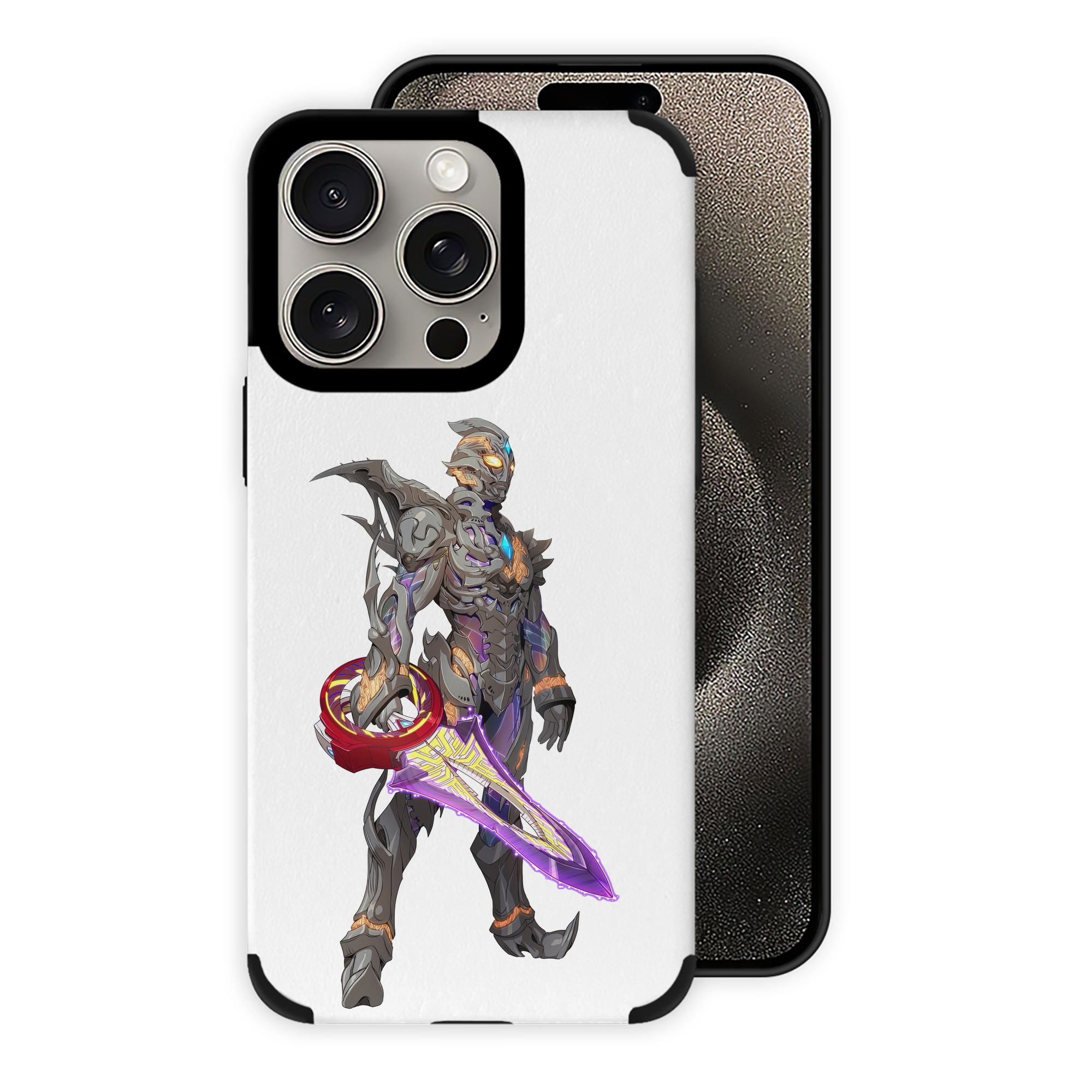 （画像用） ウルトラマン Ultraman 【iPhone15ProMax対応】 PUレザー スマホケース 耐衝撃＆黄変防止