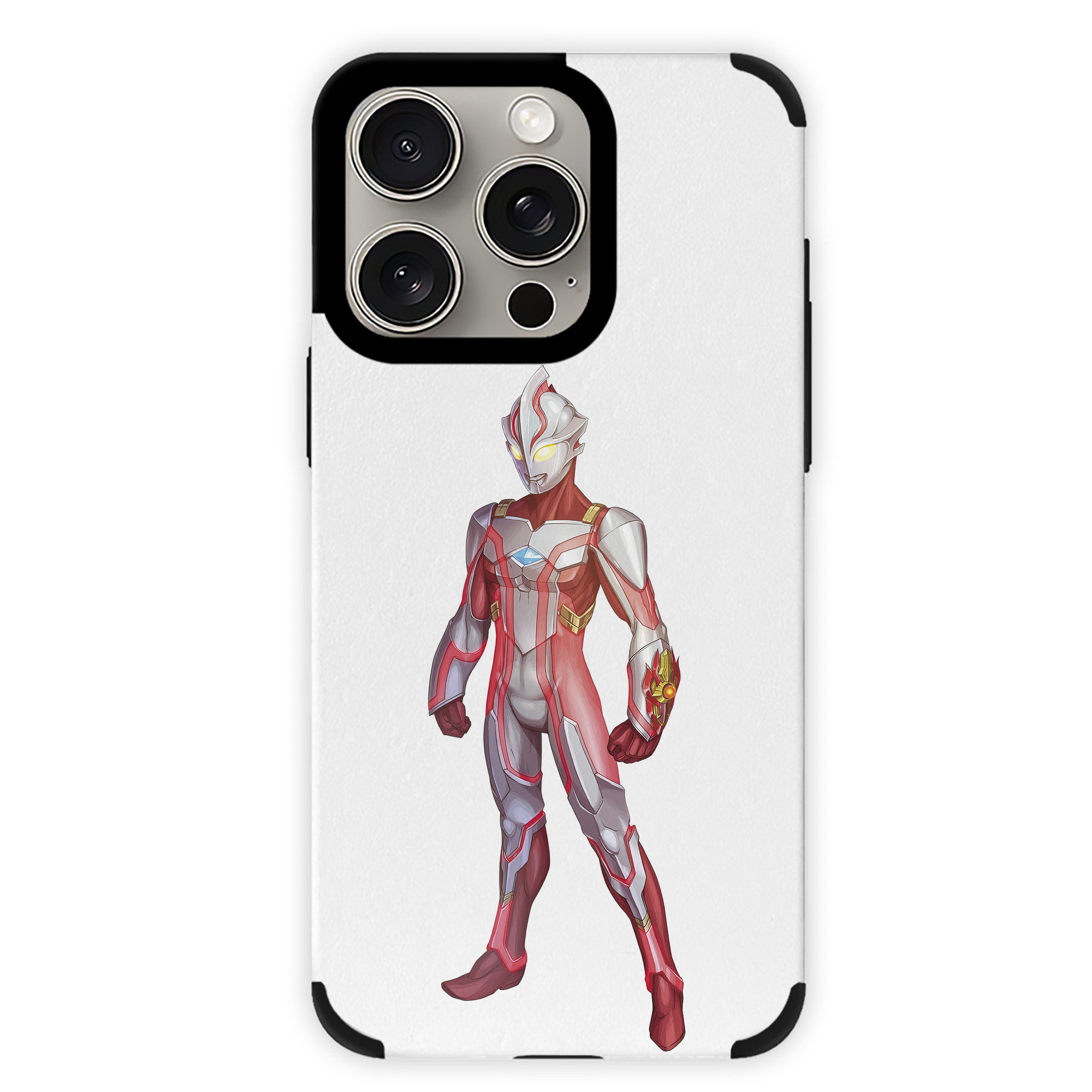（画像用） ウルトラマン Ultraman 【iPhone15ProMax対応】 PUレザー スマホケース 耐衝撃＆黄変防止