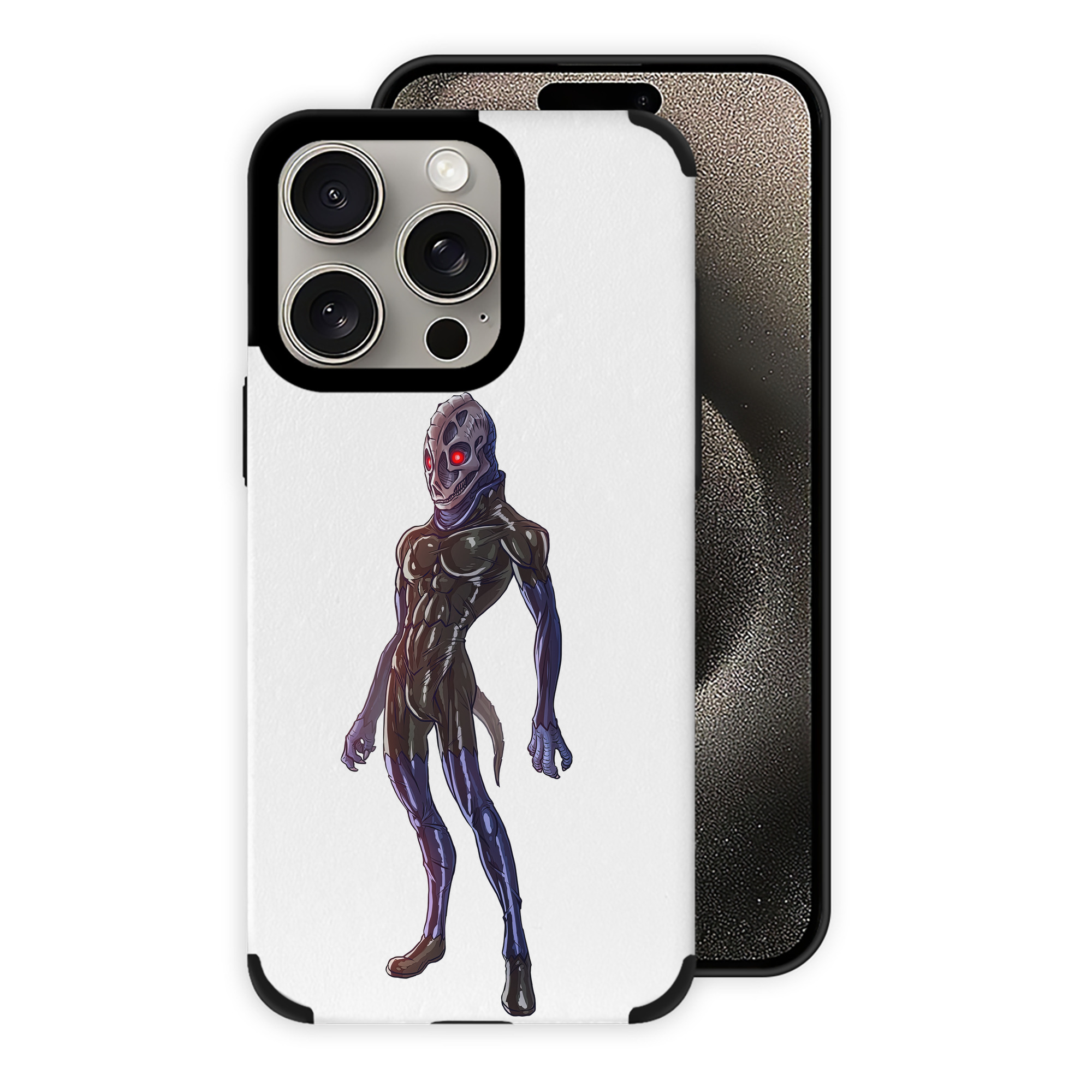 （画像用） ウルトラマン Ultraman 【iPhone15ProMax対応】 PUレザー スマホケース 耐衝撃＆黄変防止