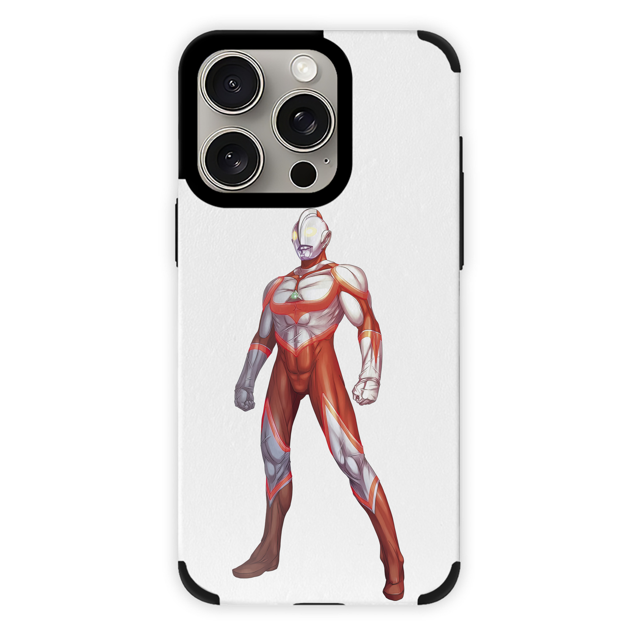 （画像用） ウルトラマン Ultraman 【iPhone15ProMax対応】 PUレザー スマホケース 耐衝撃＆黄変防止