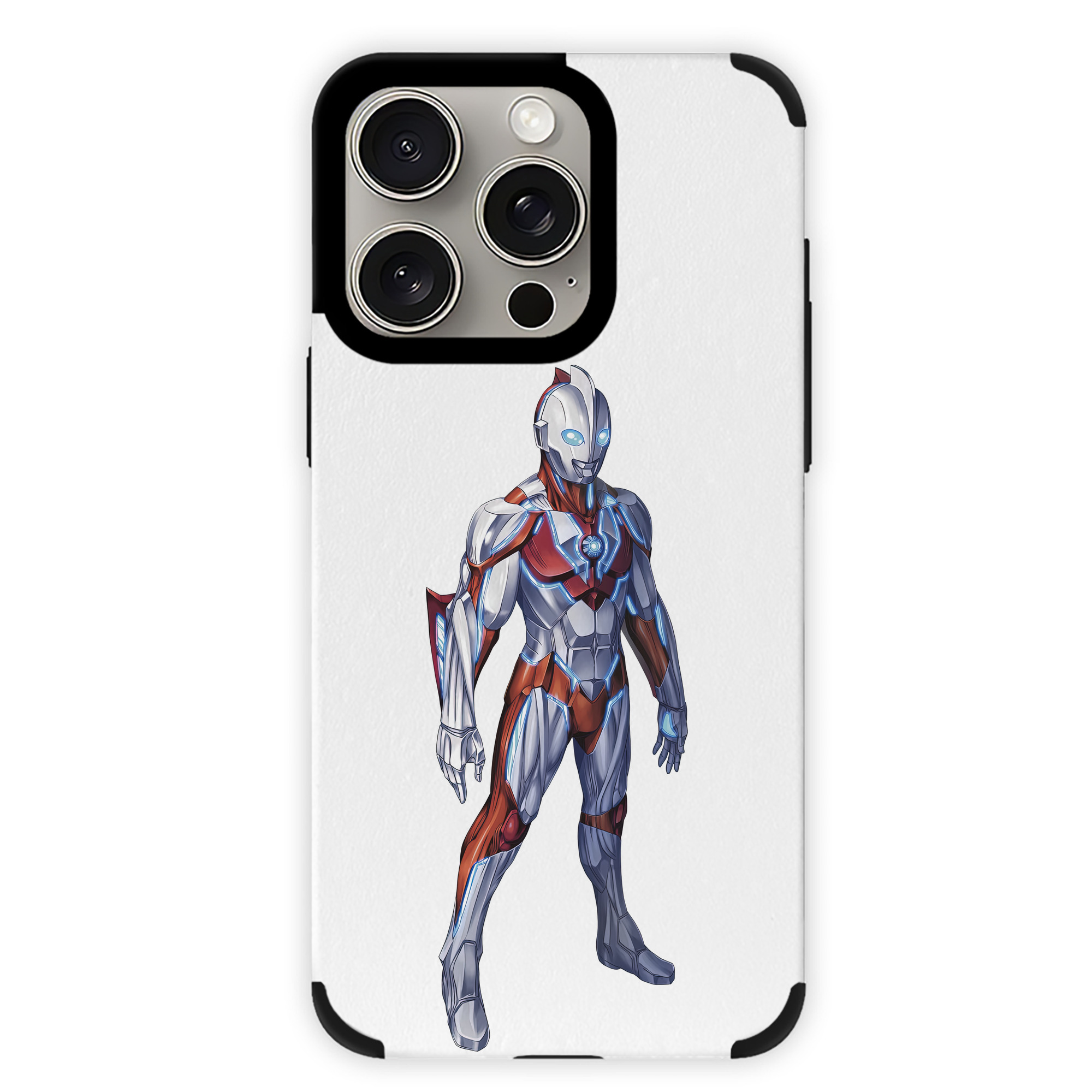 （画像用） ウルトラマン Ultraman 【iPhone15ProMax対応】 PUレザー スマホケース 耐衝撃＆黄変防止