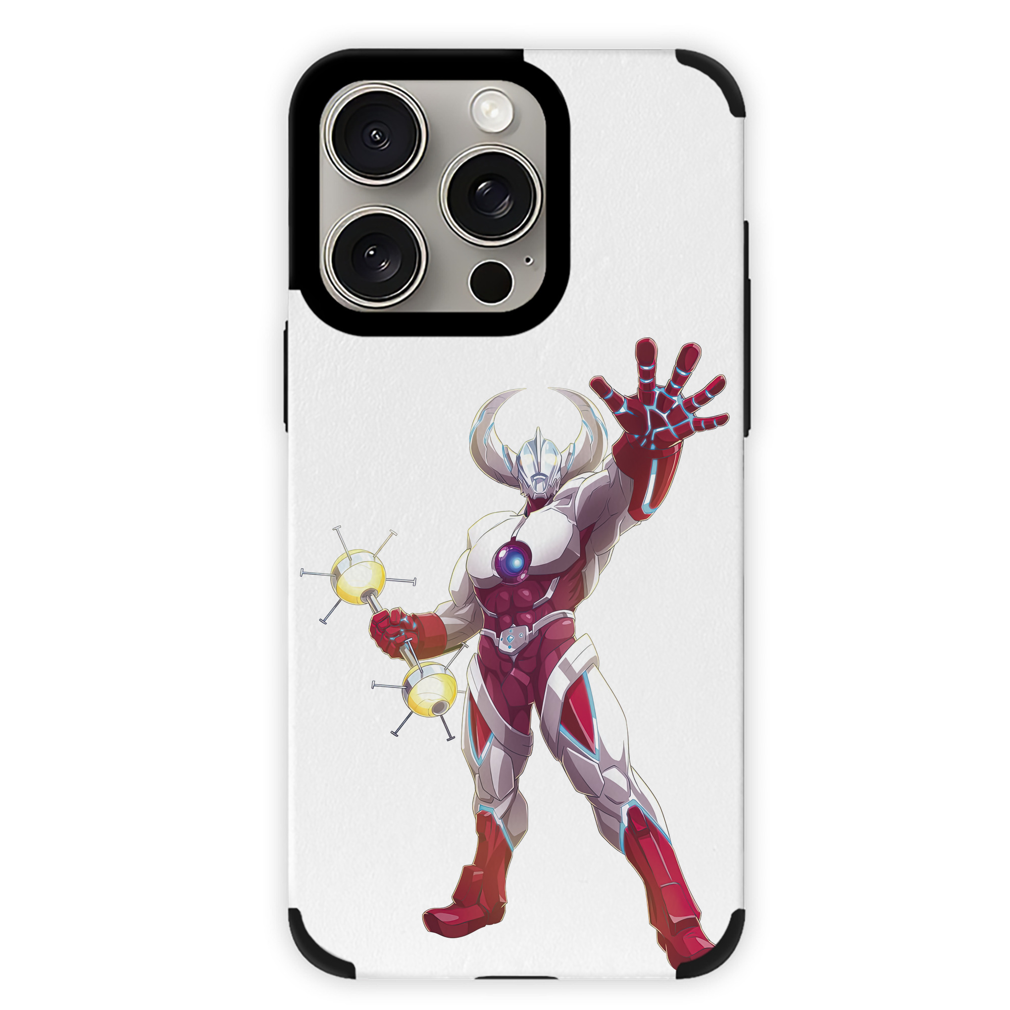 （画像用） ウルトラマン Ultraman 【iPhone15ProMax対応】 PUレザー スマホケース 耐衝撃＆黄変防止