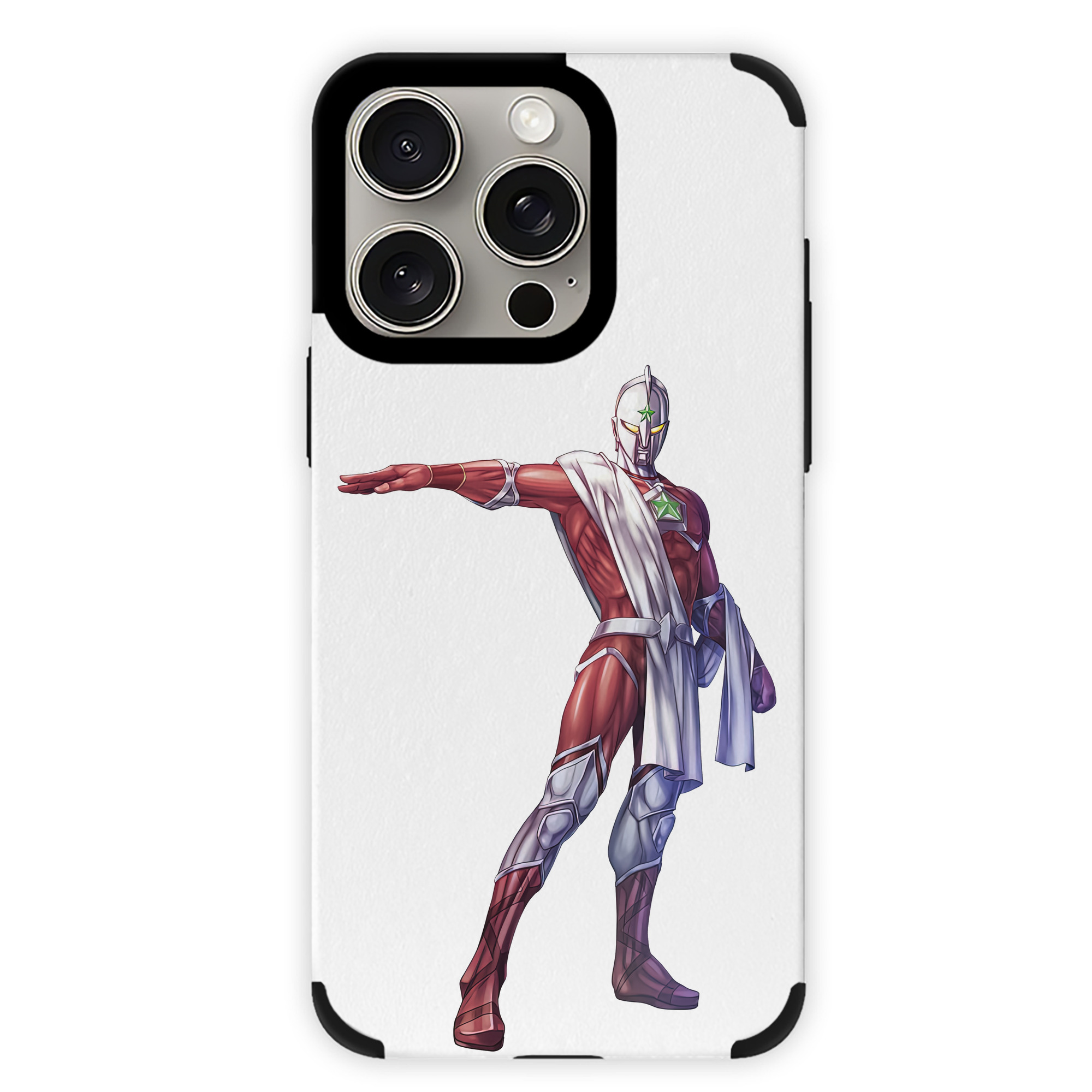 （画像用） ウルトラマン Ultraman 【iPhone15ProMax対応】 PUレザー スマホケース 耐衝撃＆黄変防止
