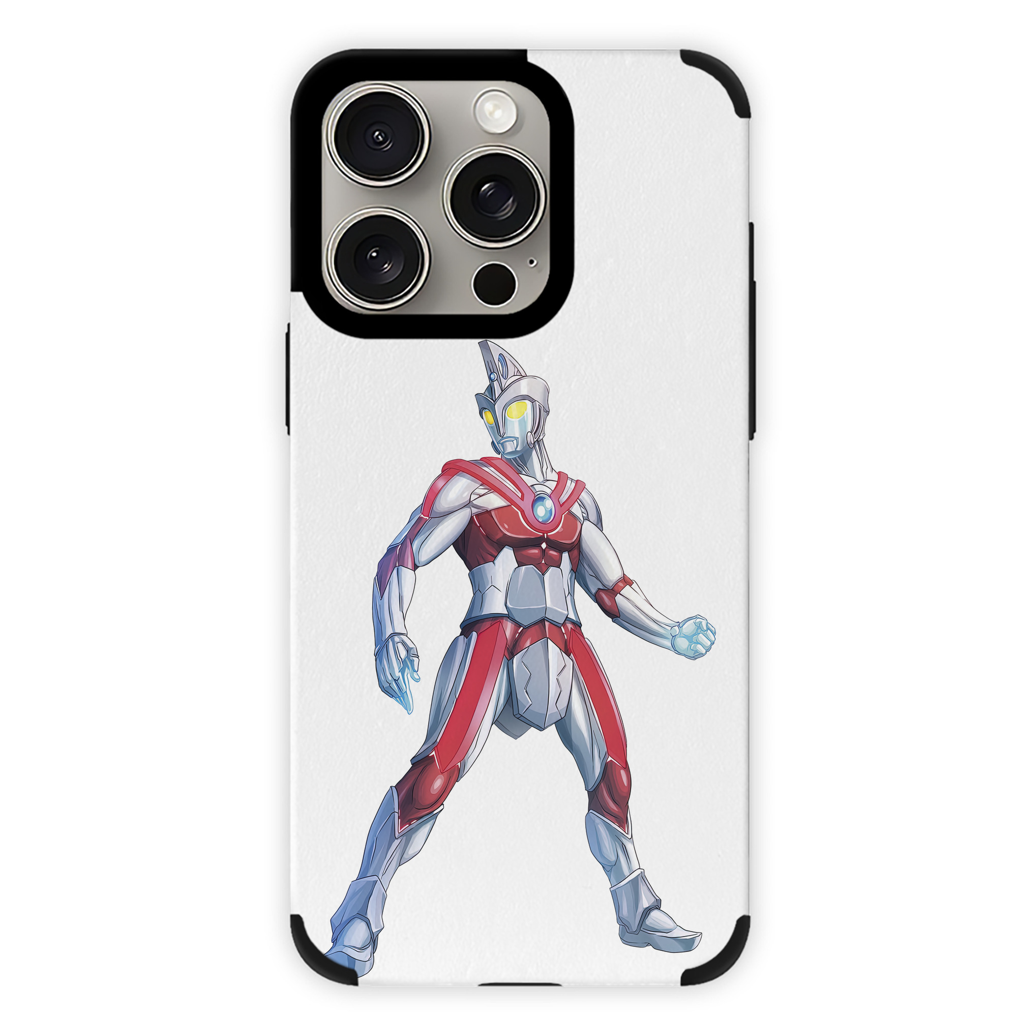 （画像用） ウルトラマン Ultraman 【iPhone15ProMax対応】 PUレザー スマホケース 耐衝撃＆黄変防止