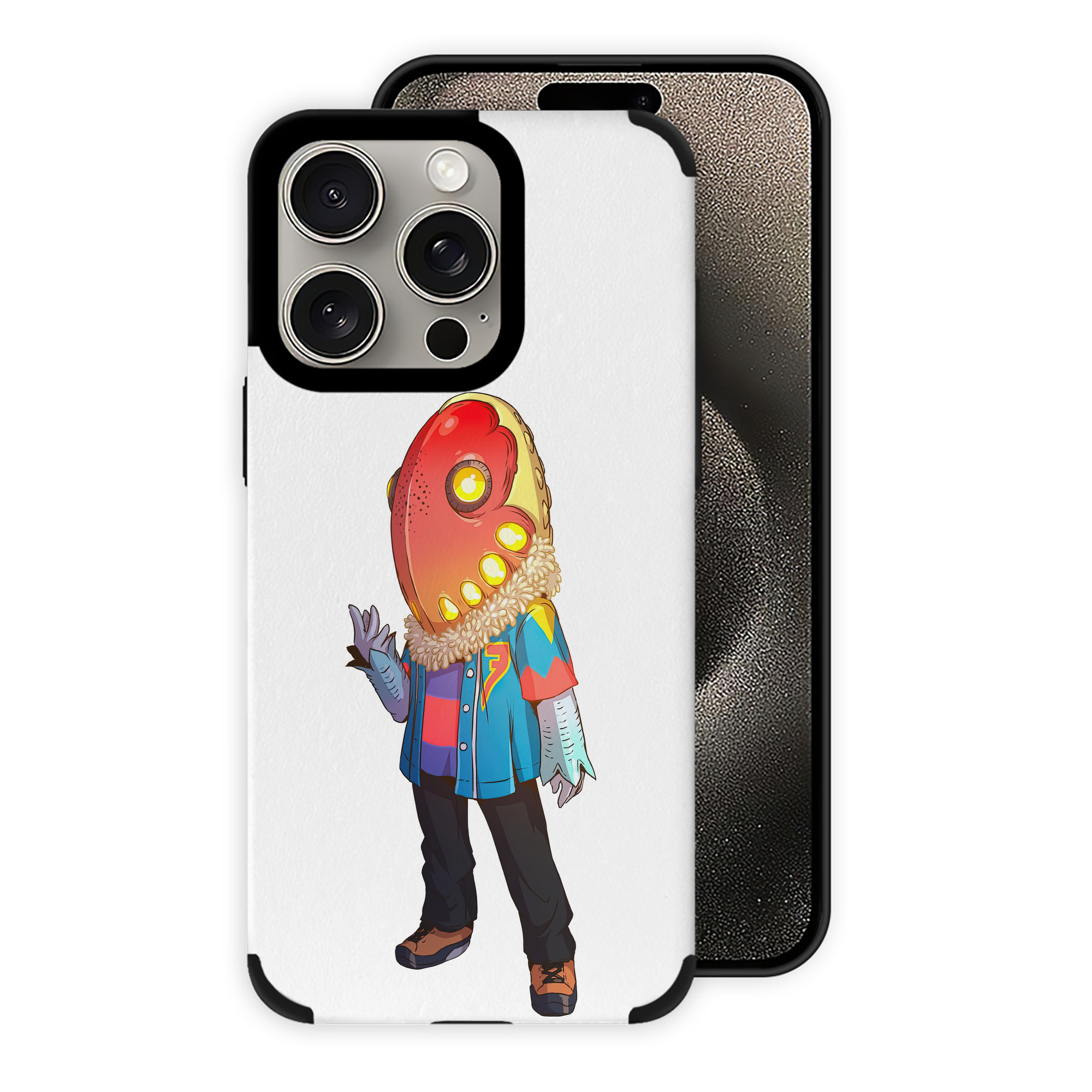 （画像用） ウルトラマン Ultraman 【iPhone15ProMax対応】 PUレザー スマホケース 耐衝撃＆黄変防止