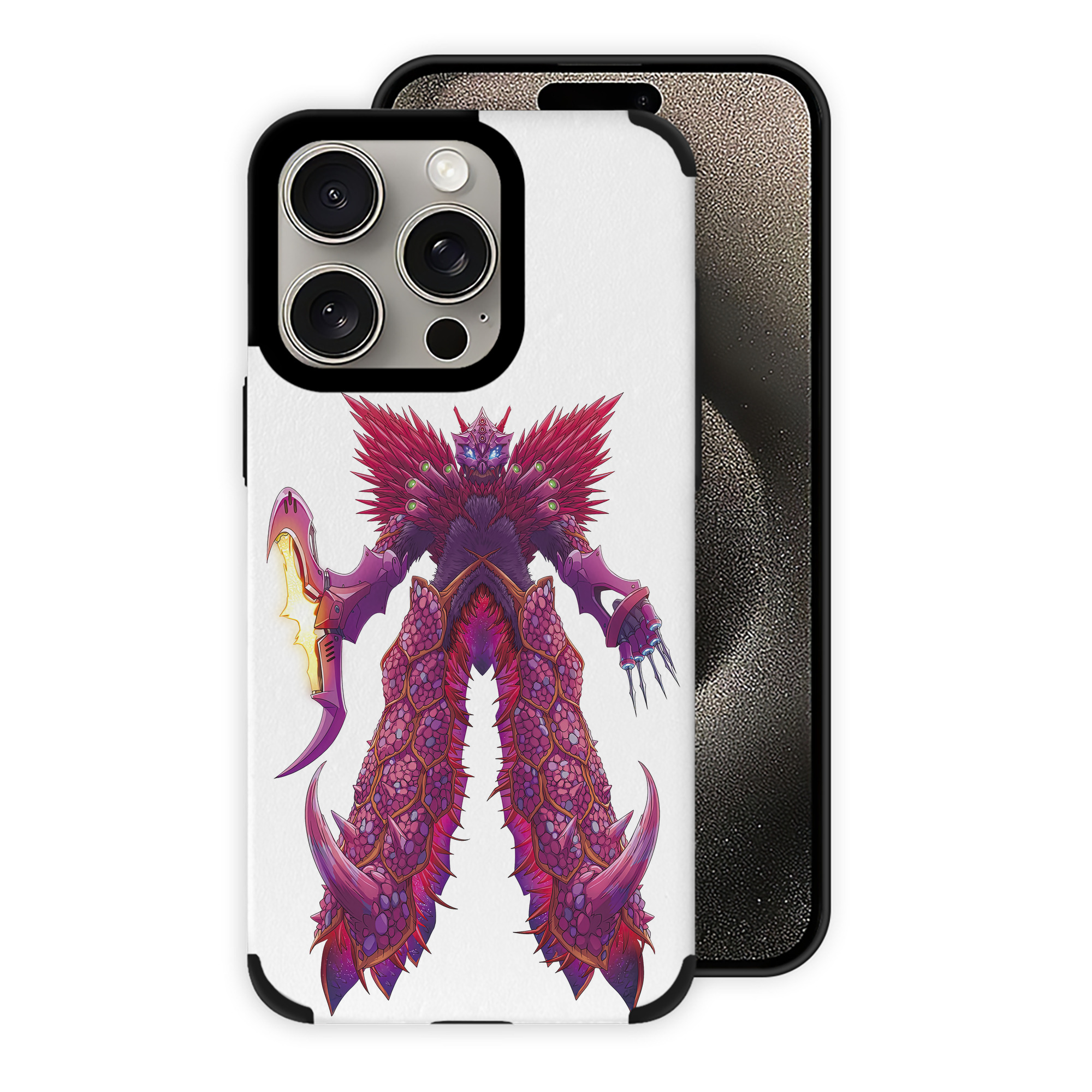 （画像用） ウルトラマン Ultraman 【iPhone15ProMax対応】 PUレザー スマホケース 耐衝撃＆黄変防止