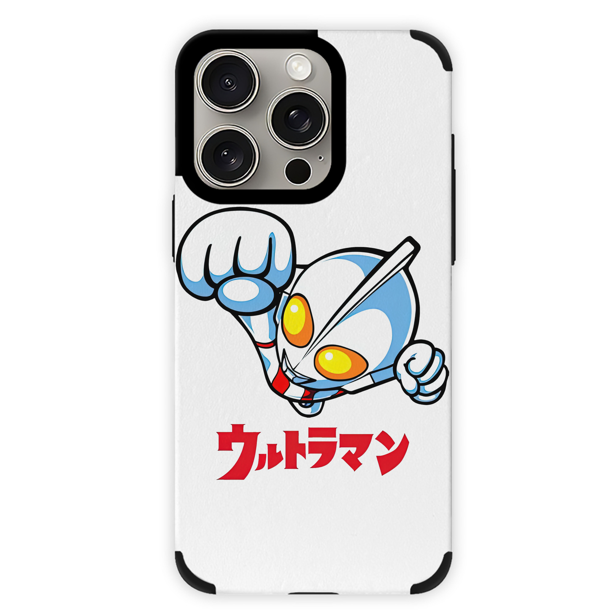 （画像用） ウルトラマン Ultraman 【iPhone15ProMax対応】 PUレザー スマホケース 耐衝撃＆黄変防止