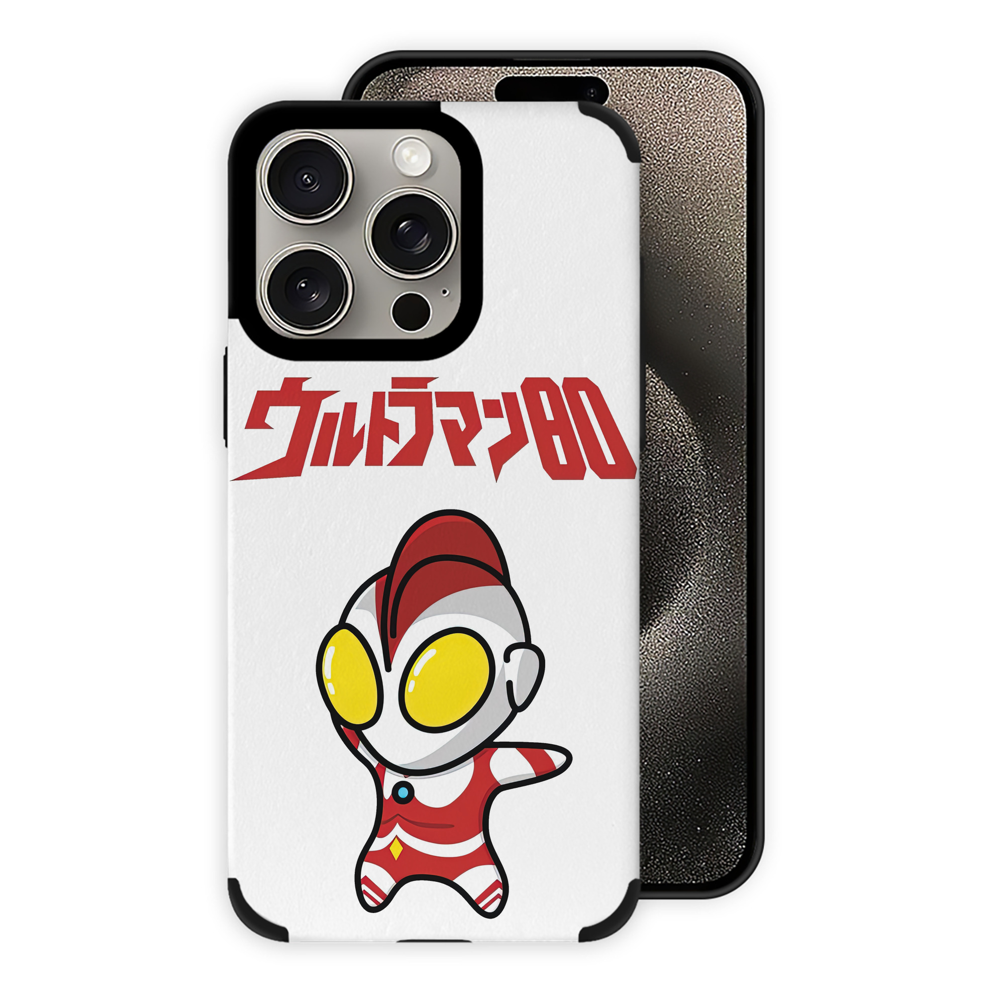 （画像用） ウルトラマン Ultraman 【iPhone15ProMax対応】 PUレザー スマホケース 耐衝撃＆黄変防止