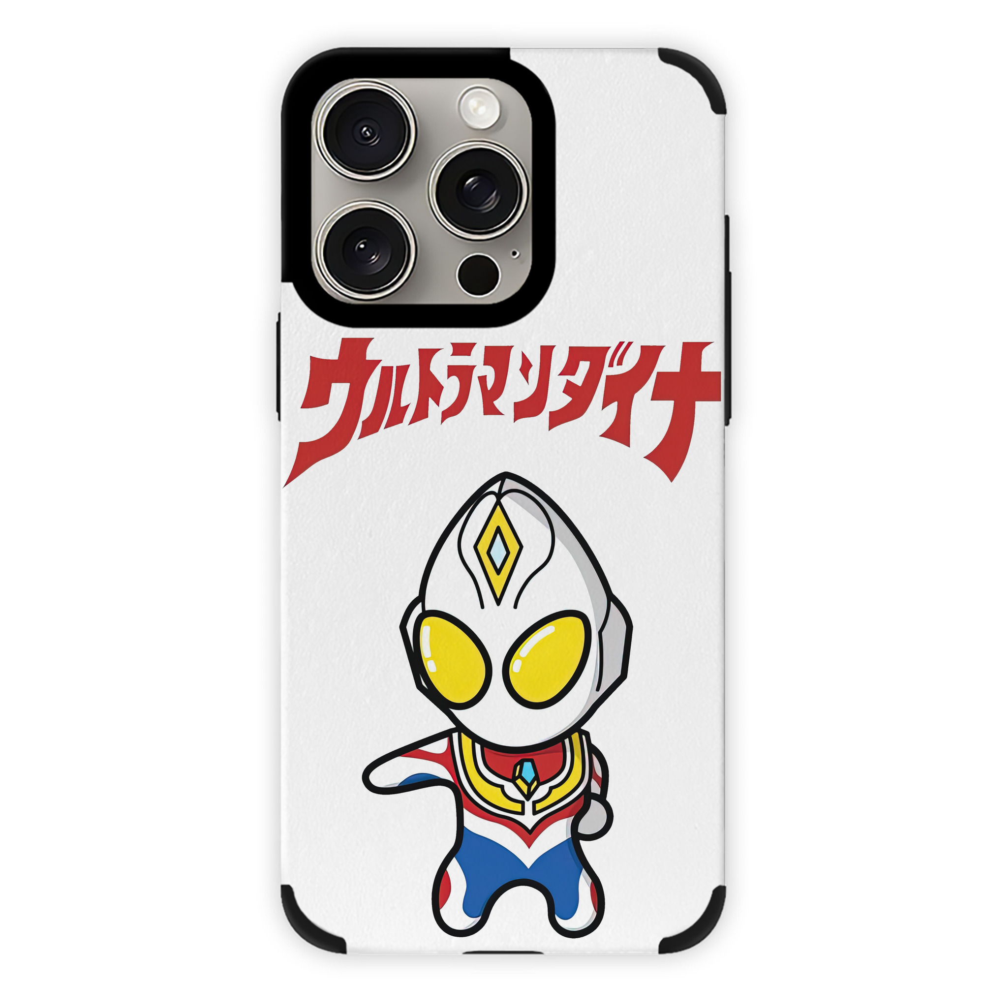 （画像用） ウルトラマン Ultraman 【iPhone15ProMax対応】 PUレザー スマホケース 耐衝撃＆黄変防止