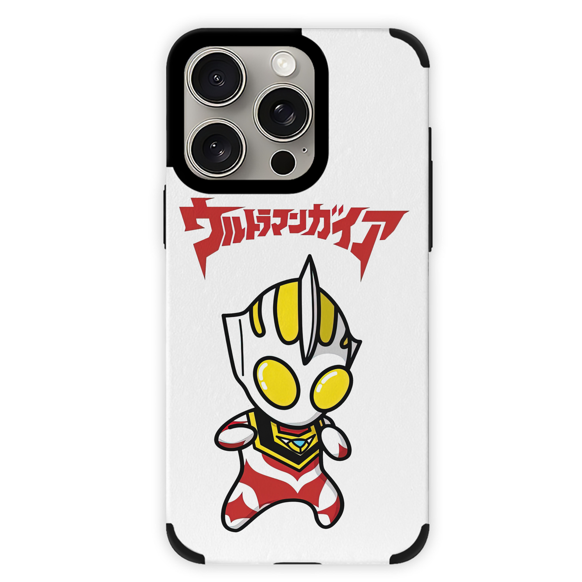 （画像用） ウルトラマン Ultraman 【iPhone15ProMax対応】 PUレザー スマホケース 耐衝撃＆黄変防止
