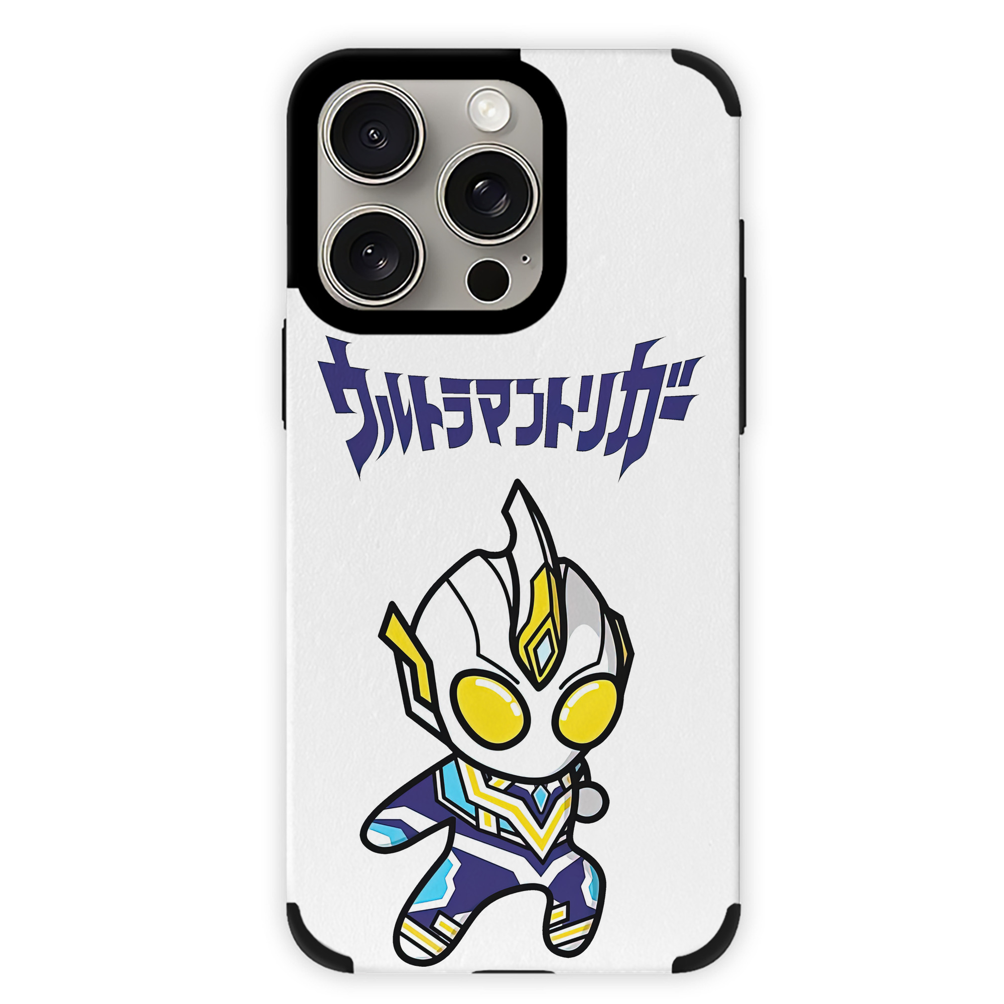 （画像用） ウルトラマン Ultraman 【iPhone15ProMax対応】 PUレザー スマホケース 耐衝撃＆黄変防止