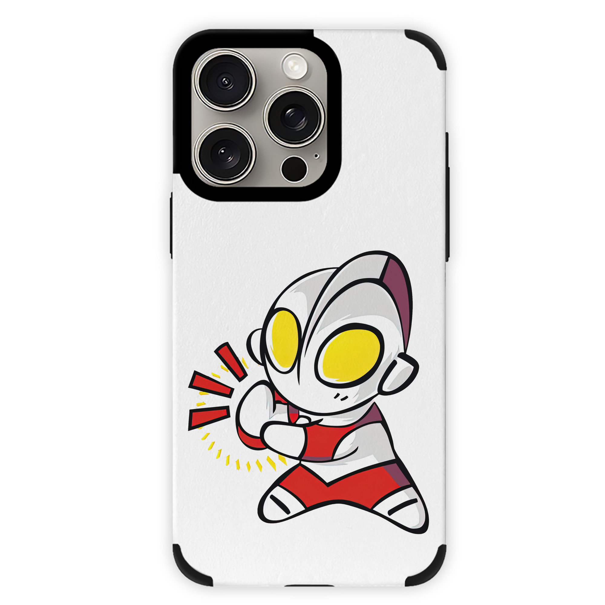 （画像用） ウルトラマン Ultraman 【iPhone15ProMax対応】 PUレザー スマホケース 耐衝撃＆黄変防止