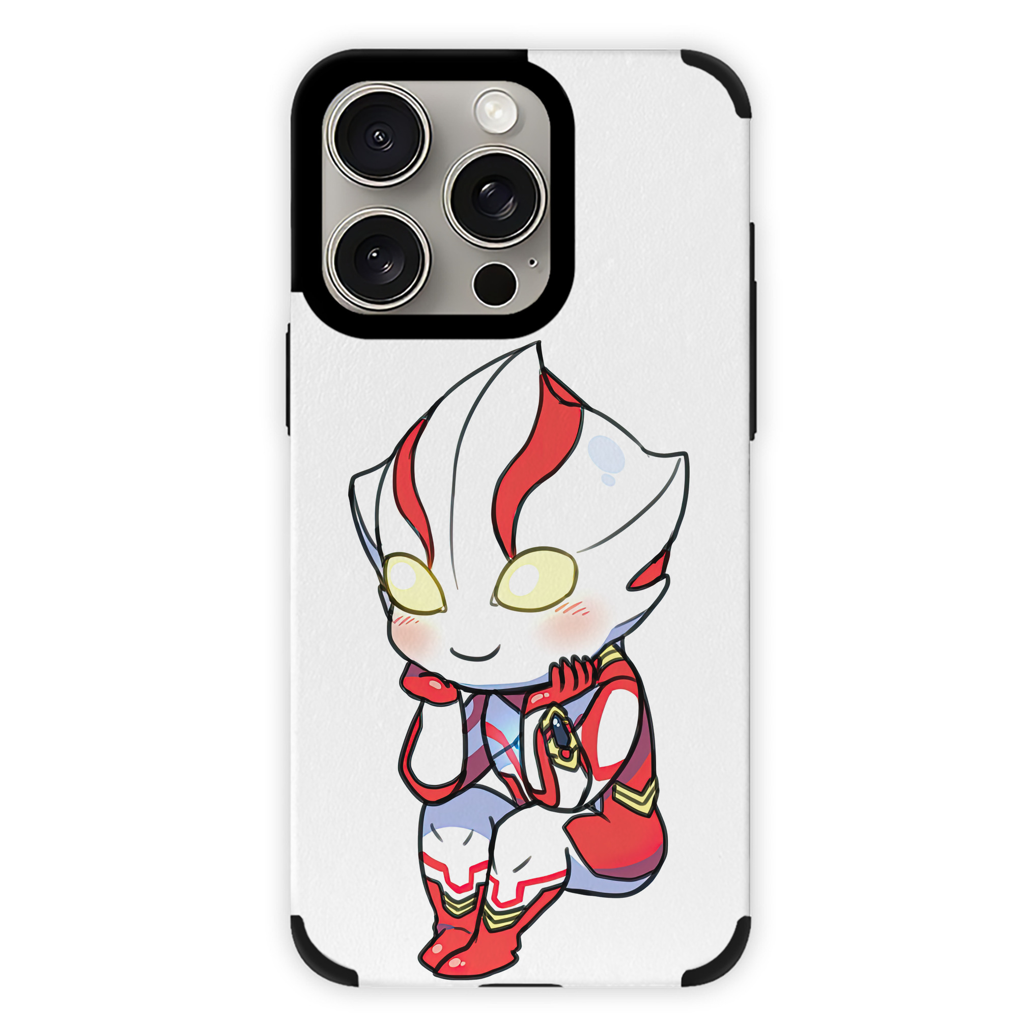 （画像用） ウルトラマン Ultraman 【iPhone15ProMax対応】 PUレザー スマホケース 耐衝撃＆黄変防止