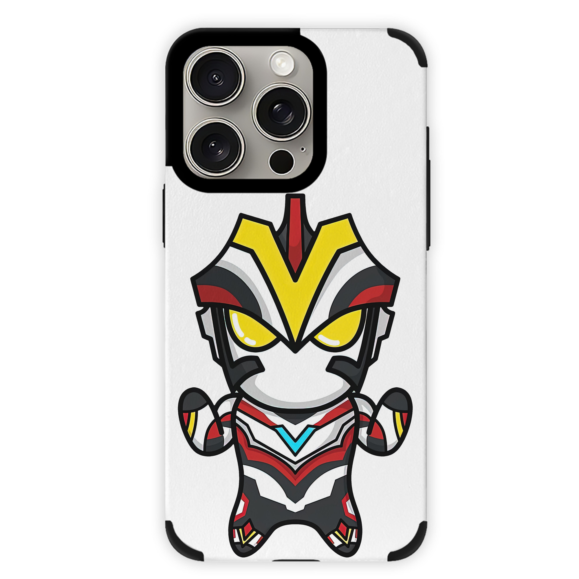 （画像用） ウルトラマン Ultraman 【iPhone15ProMax対応】 PUレザー スマホケース 耐衝撃＆黄変防止