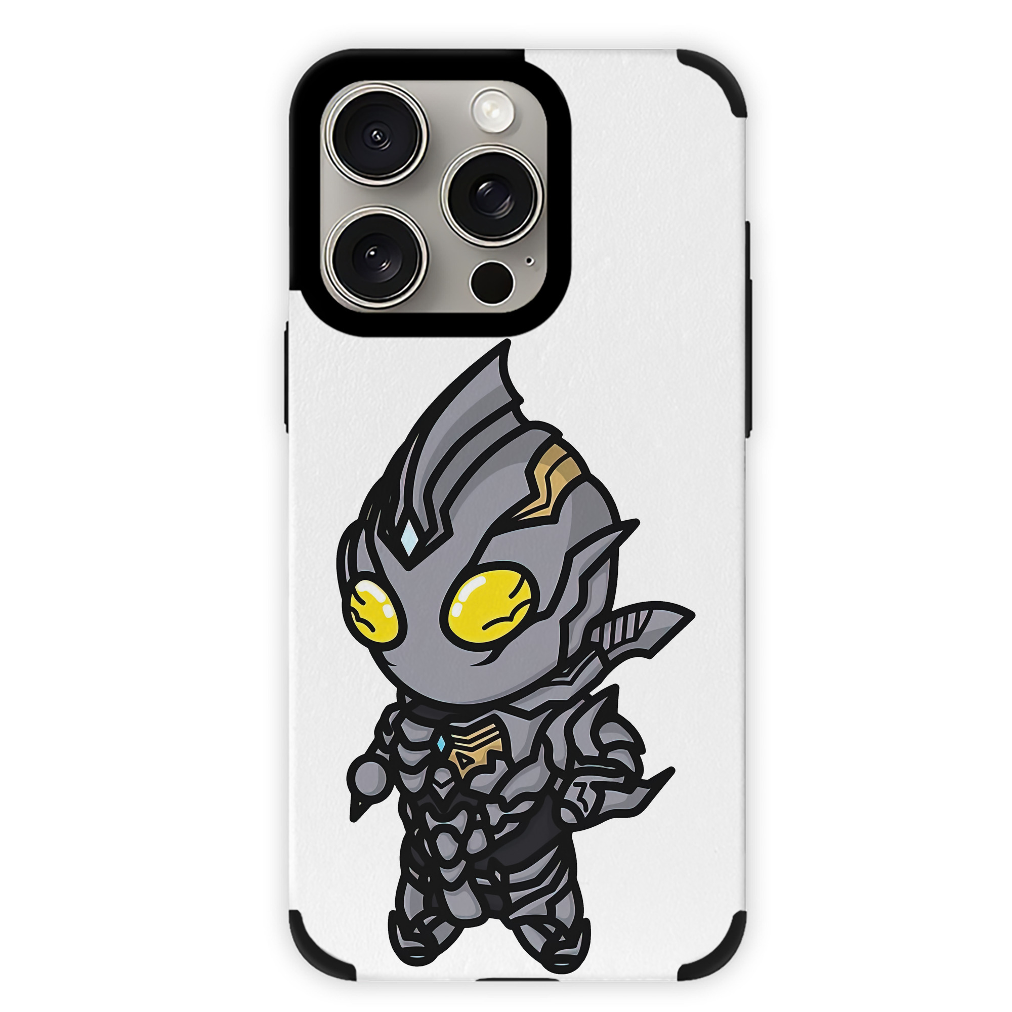 （画像用） ウルトラマン Ultraman 【iPhone15ProMax対応】 PUレザー スマホケース 耐衝撃＆黄変防止