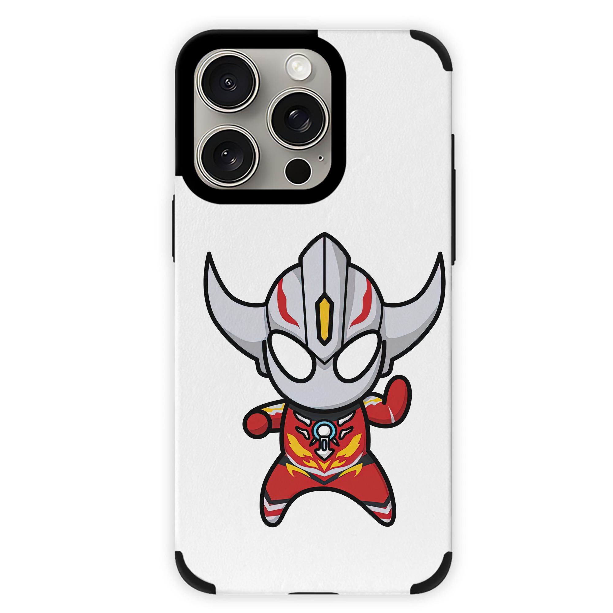 （画像用） ウルトラマン Ultraman 【iPhone15ProMax対応】 PUレザー スマホケース 耐衝撃＆黄変防止