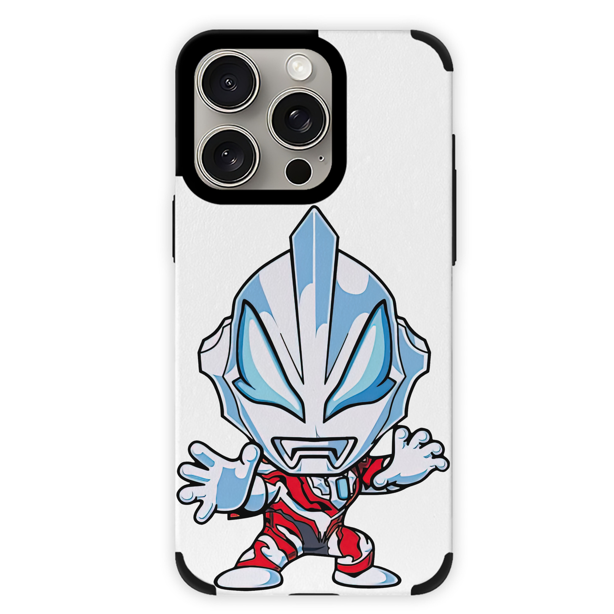 （画像用） ウルトラマン Ultraman 【iPhone15ProMax対応】 PUレザー スマホケース 耐衝撃＆黄変防止