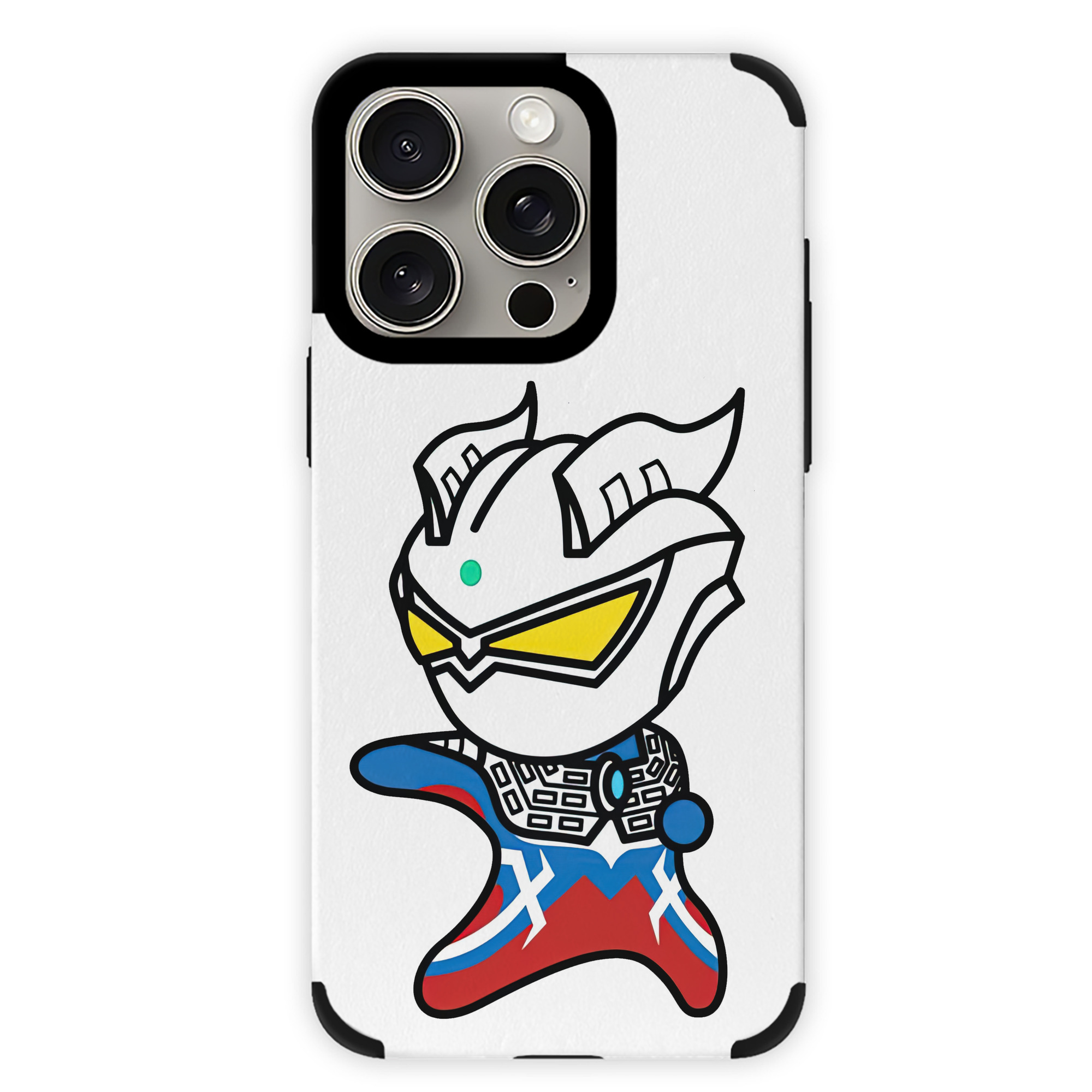 （画像用） ウルトラマン Ultraman 【iPhone15ProMax対応】 PUレザー スマホケース 耐衝撃＆黄変防止