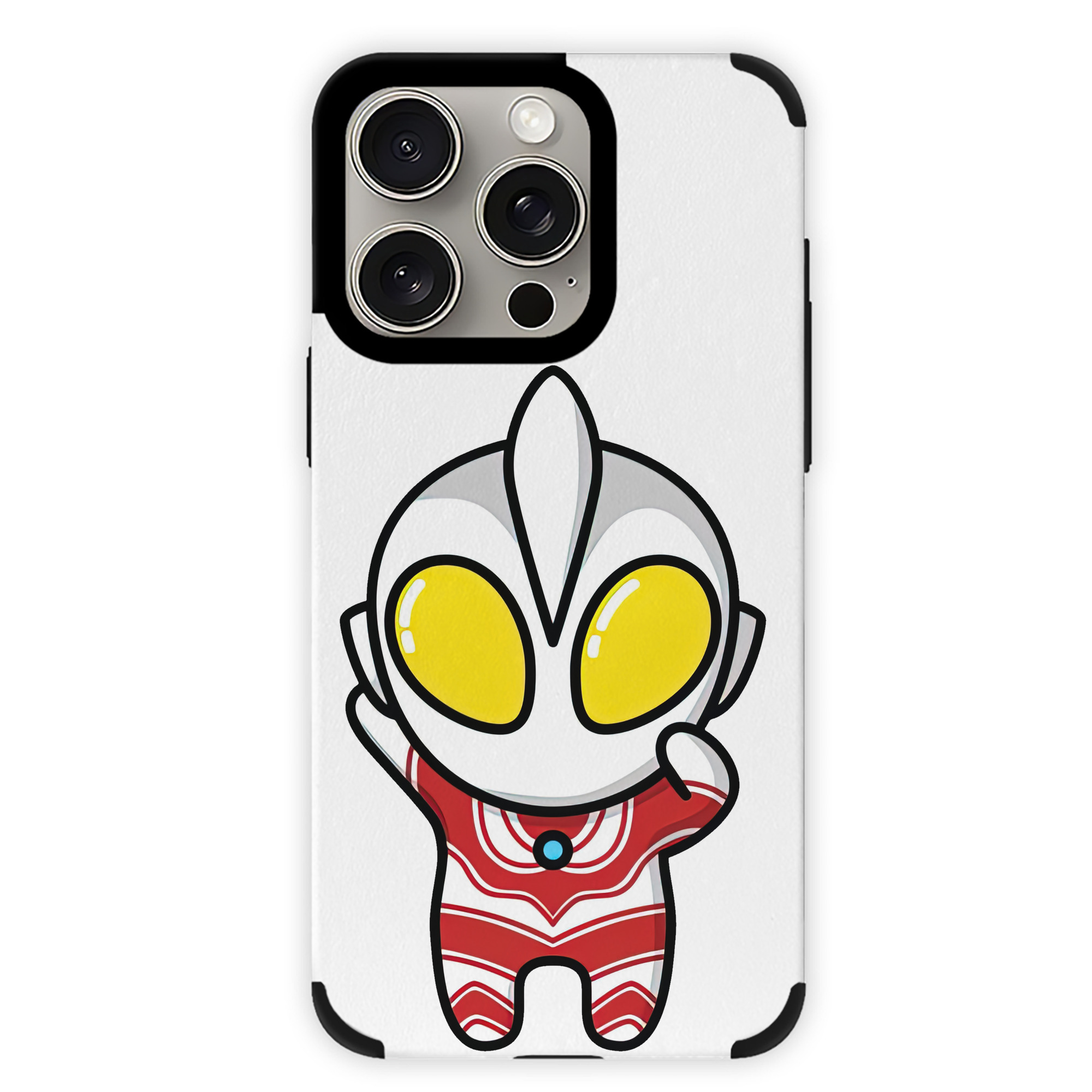（画像用） ウルトラマン Ultraman 【iPhone15ProMax対応】 PUレザー スマホケース 耐衝撃＆黄変防止