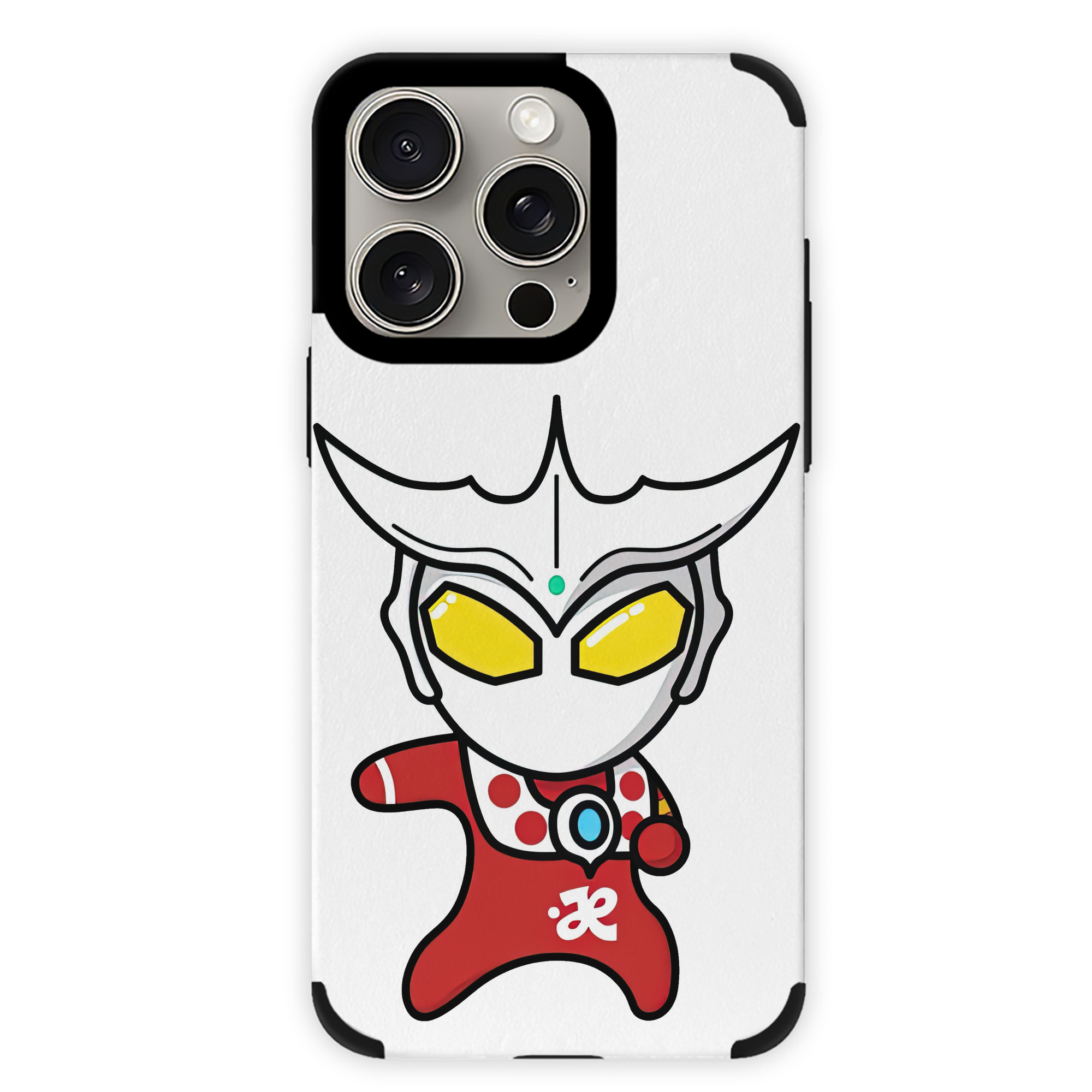 （画像用） ウルトラマン Ultraman 【iPhone15ProMax対応】 PUレザー スマホケース 耐衝撃＆黄変防止