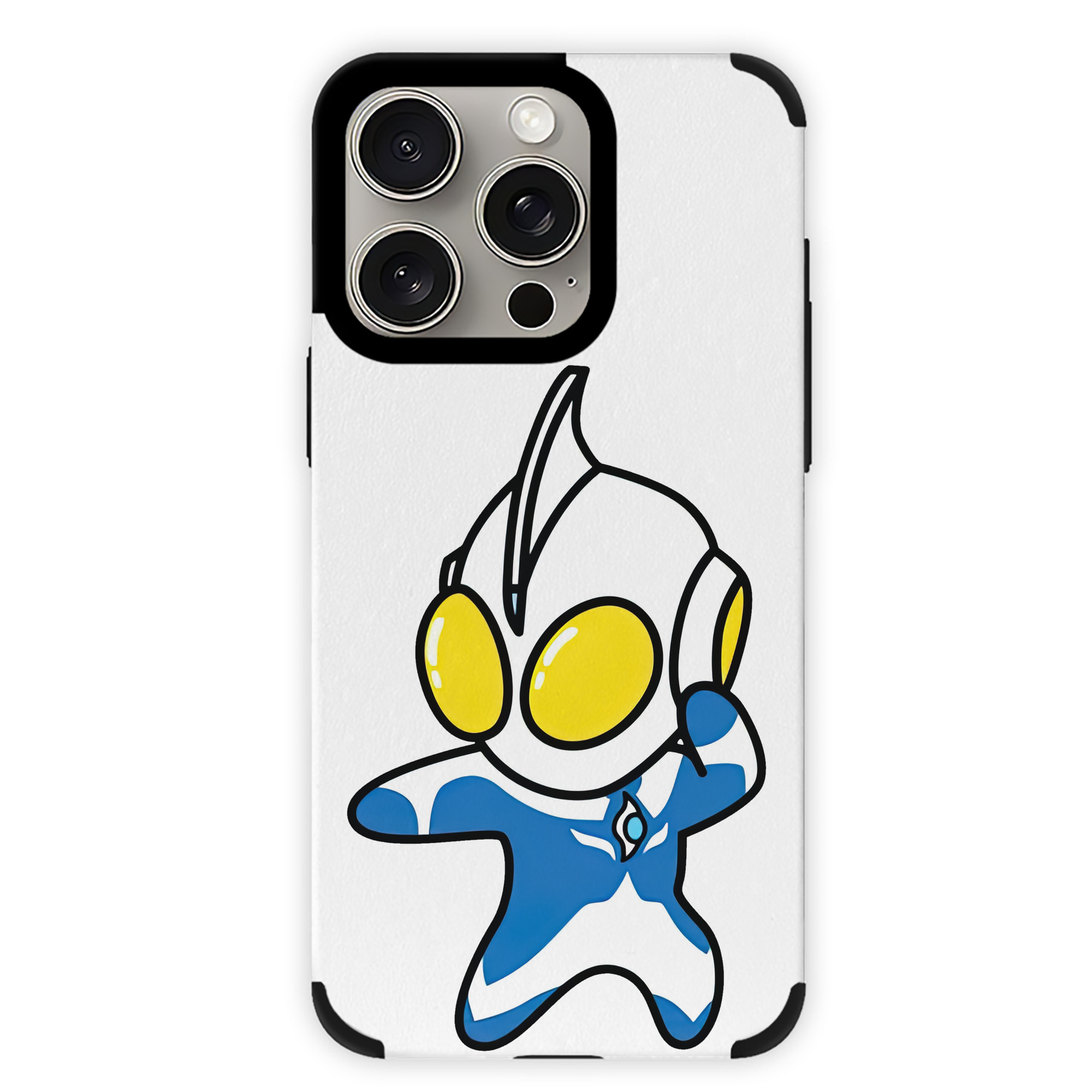 （画像用） ウルトラマン Ultraman 【iPhone15ProMax対応】 PUレザー スマホケース 耐衝撃＆黄変防止