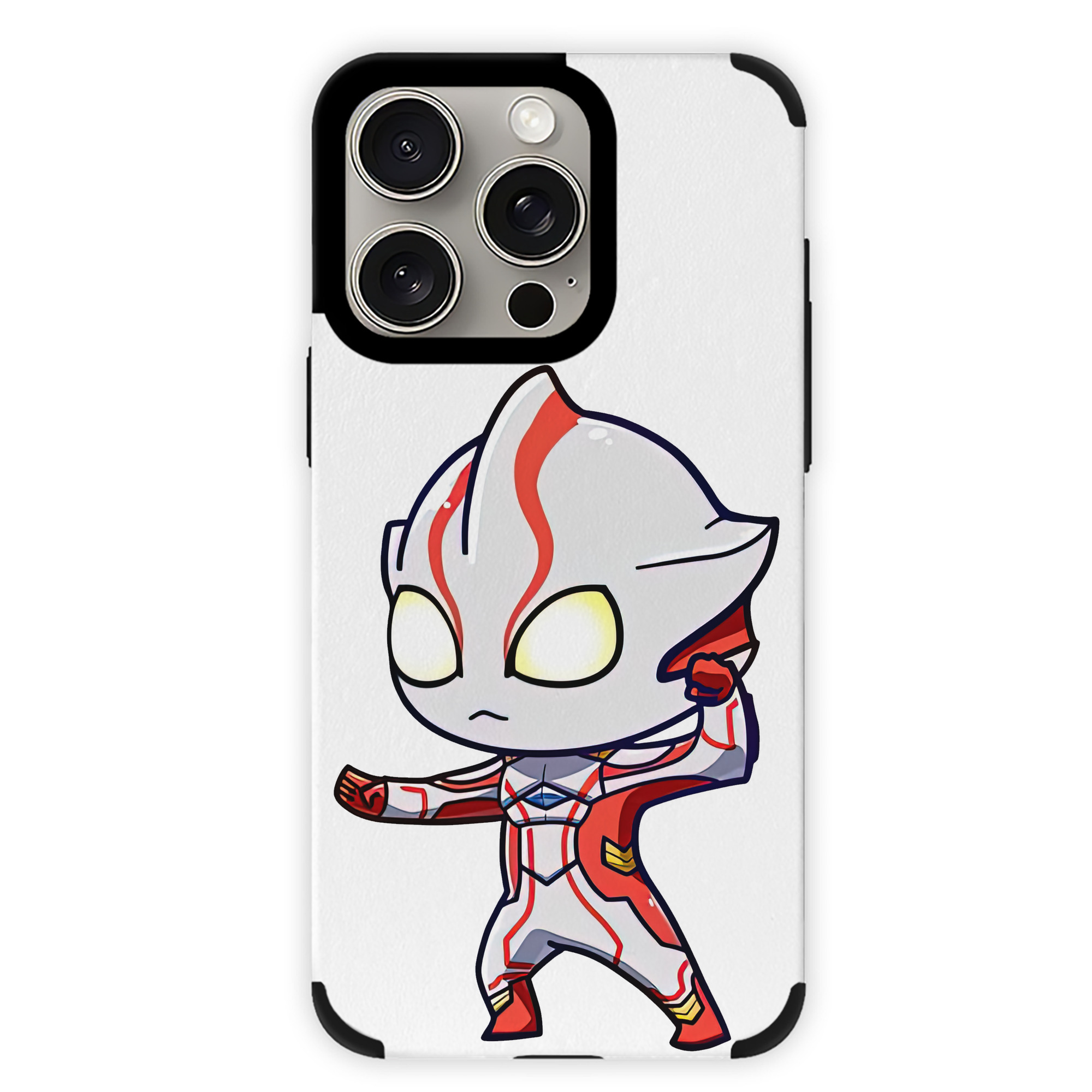 （画像用） ウルトラマン Ultraman 【iPhone15ProMax対応】 PUレザー スマホケース 耐衝撃＆黄変防止