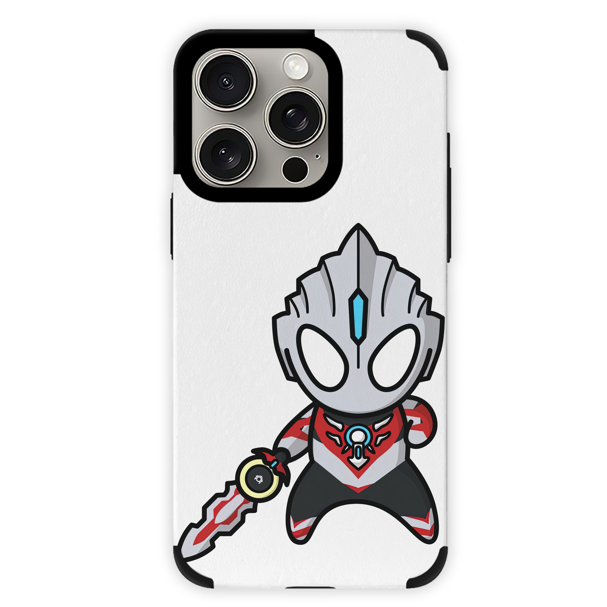 （画像用） ウルトラマン Ultraman 【iPhone15ProMax対応】 PUレザー スマホケース 耐衝撃＆黄変防止