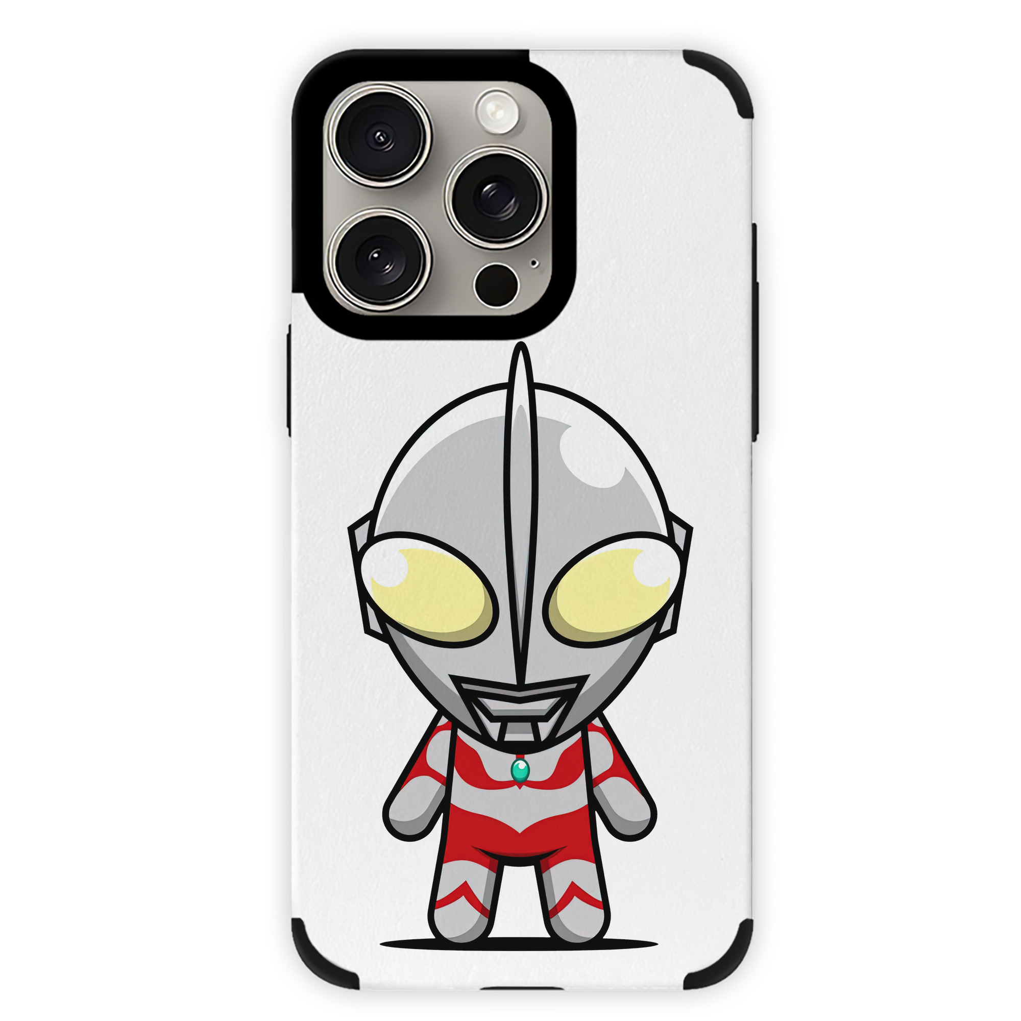 （画像用） ウルトラマン Ultraman 【iPhone15ProMax対応】 PUレザー スマホケース 耐衝撃＆黄変防止