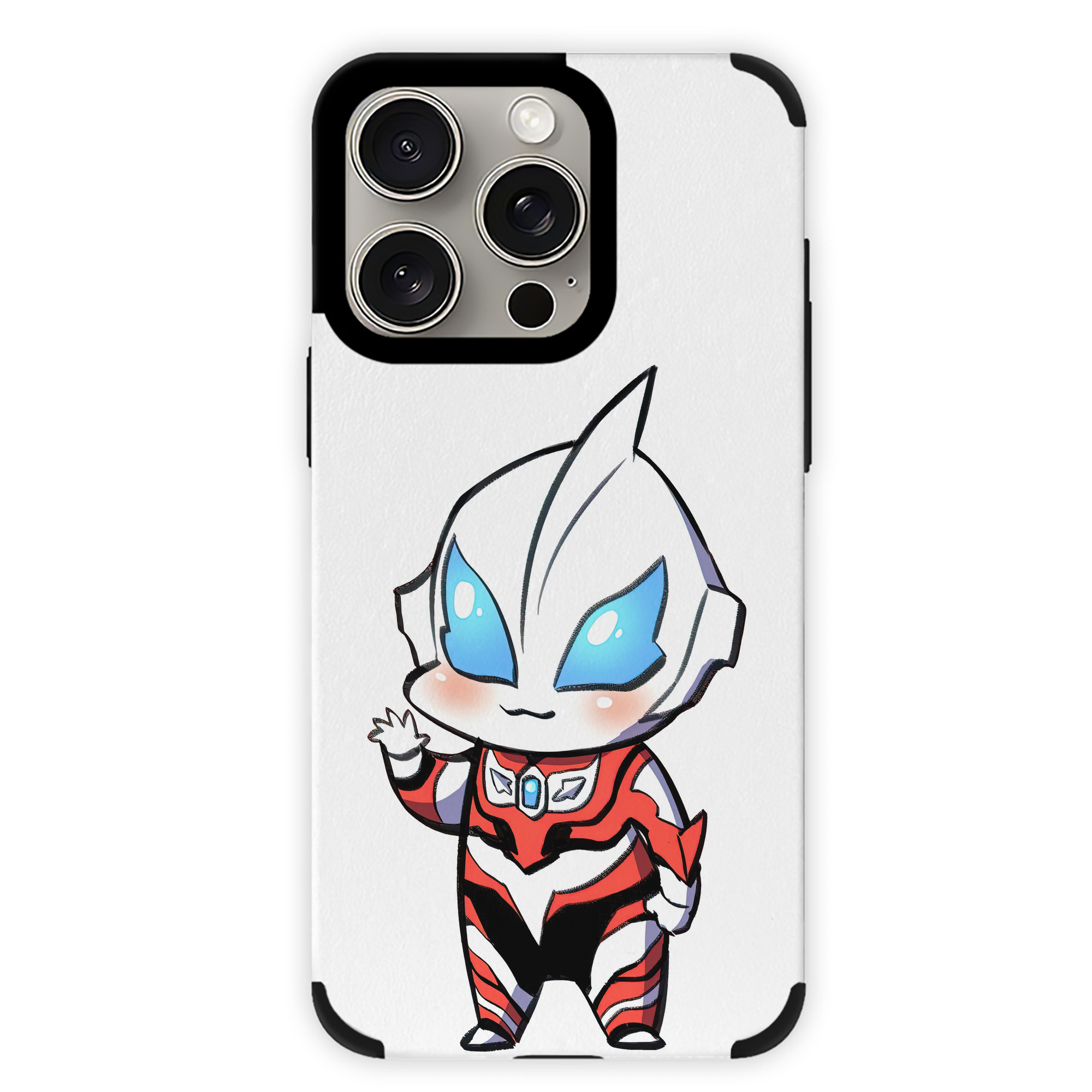 （画像用） ウルトラマン Ultraman 【iPhone15ProMax対応】 PUレザー スマホケース 耐衝撃＆黄変防止