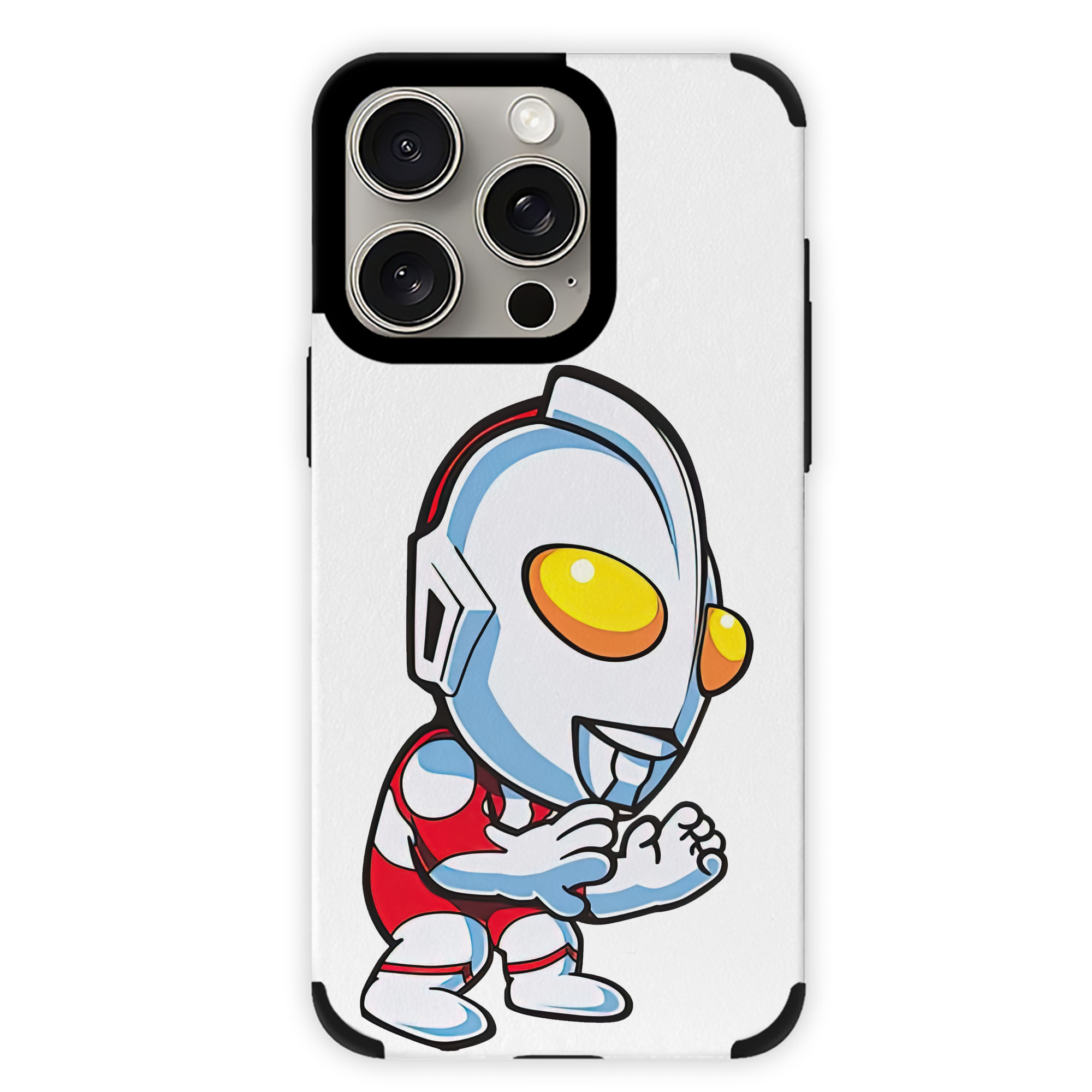 （画像用） ウルトラマン Ultraman 【iPhone15ProMax対応】 PUレザー スマホケース 耐衝撃＆黄変防止