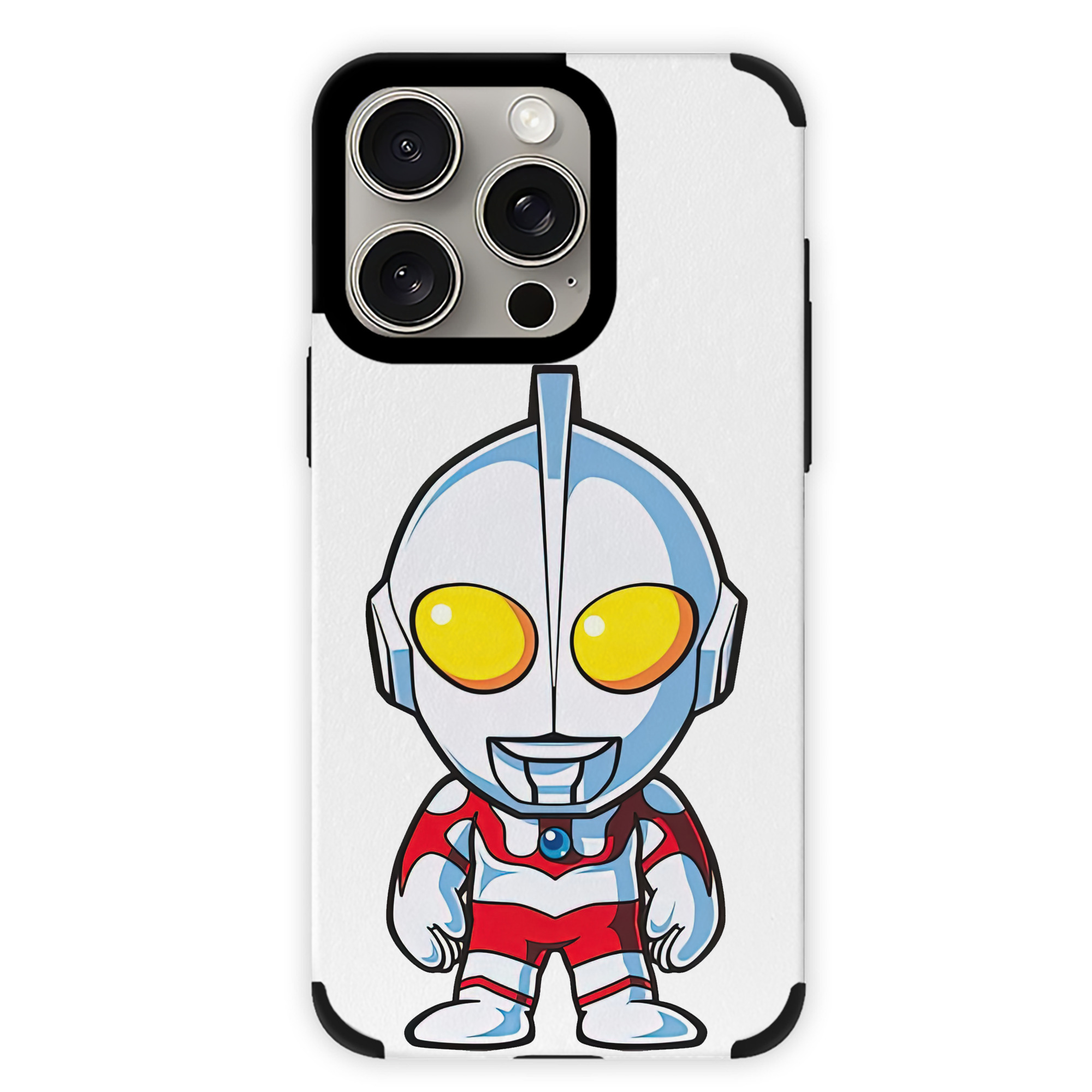 （画像用） ウルトラマン Ultraman 【iPhone15ProMax対応】 PUレザー スマホケース 耐衝撃＆黄変防止