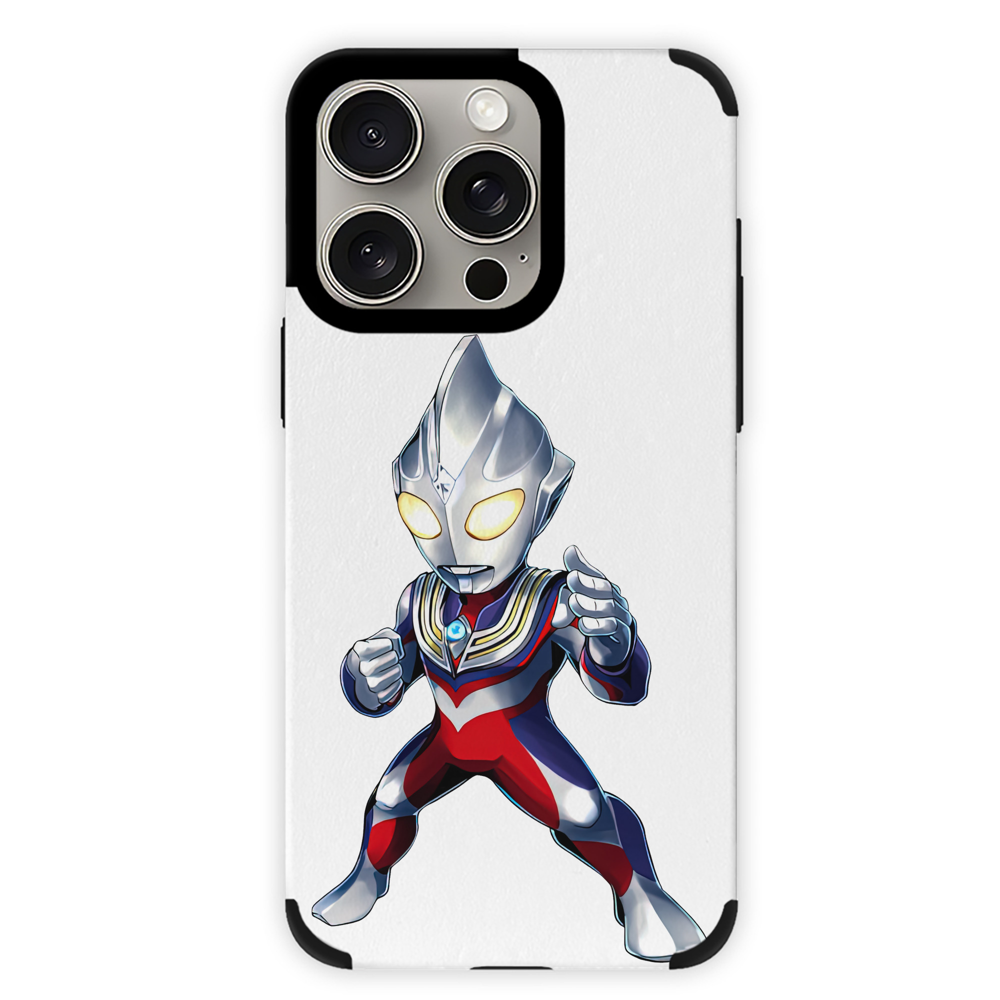 （画像用） ウルトラマン Ultraman 【iPhone15ProMax対応】 PUレザー スマホケース 耐衝撃＆黄変防止
