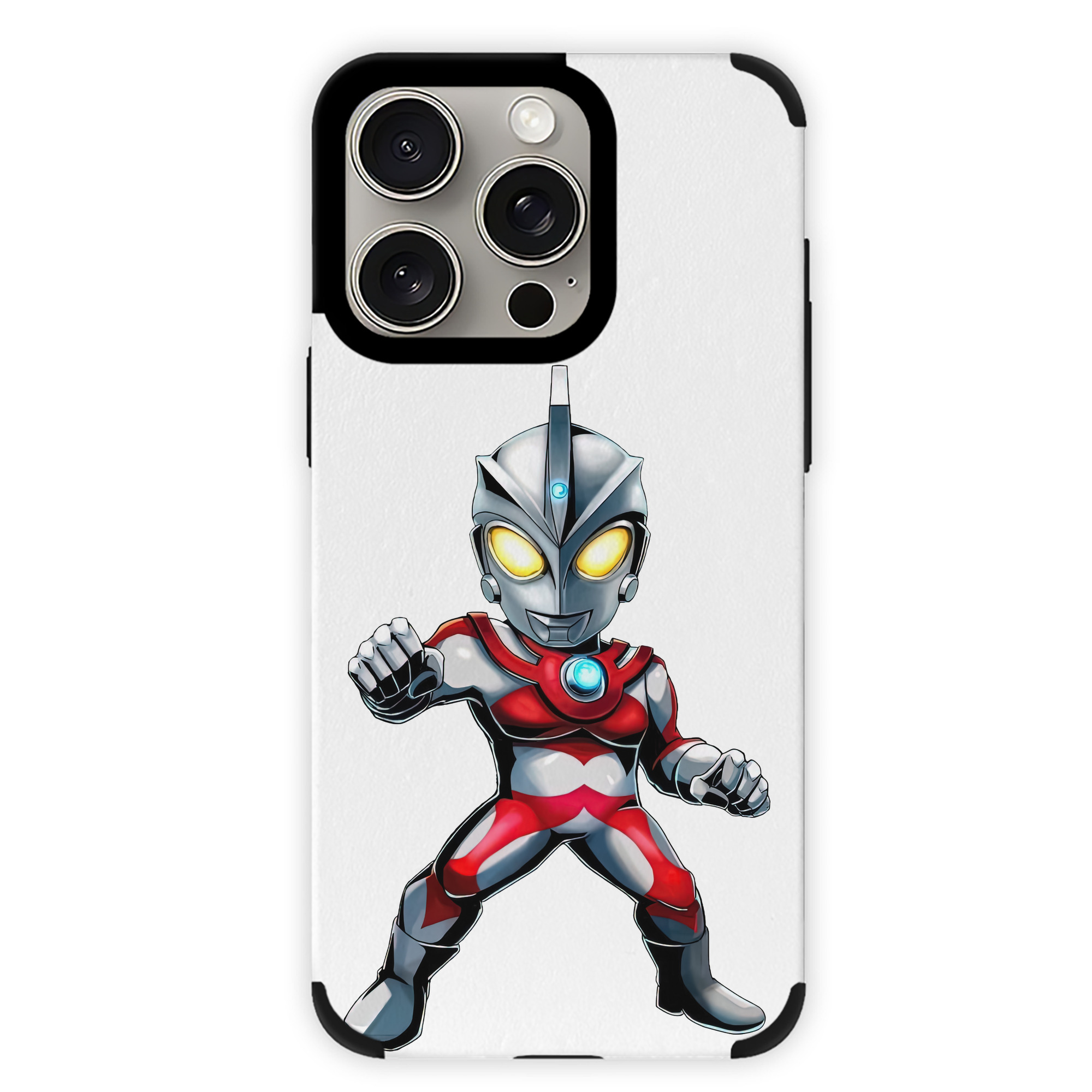 （画像用） ウルトラマン Ultraman 【iPhone15ProMax対応】 PUレザー スマホケース 耐衝撃＆黄変防止