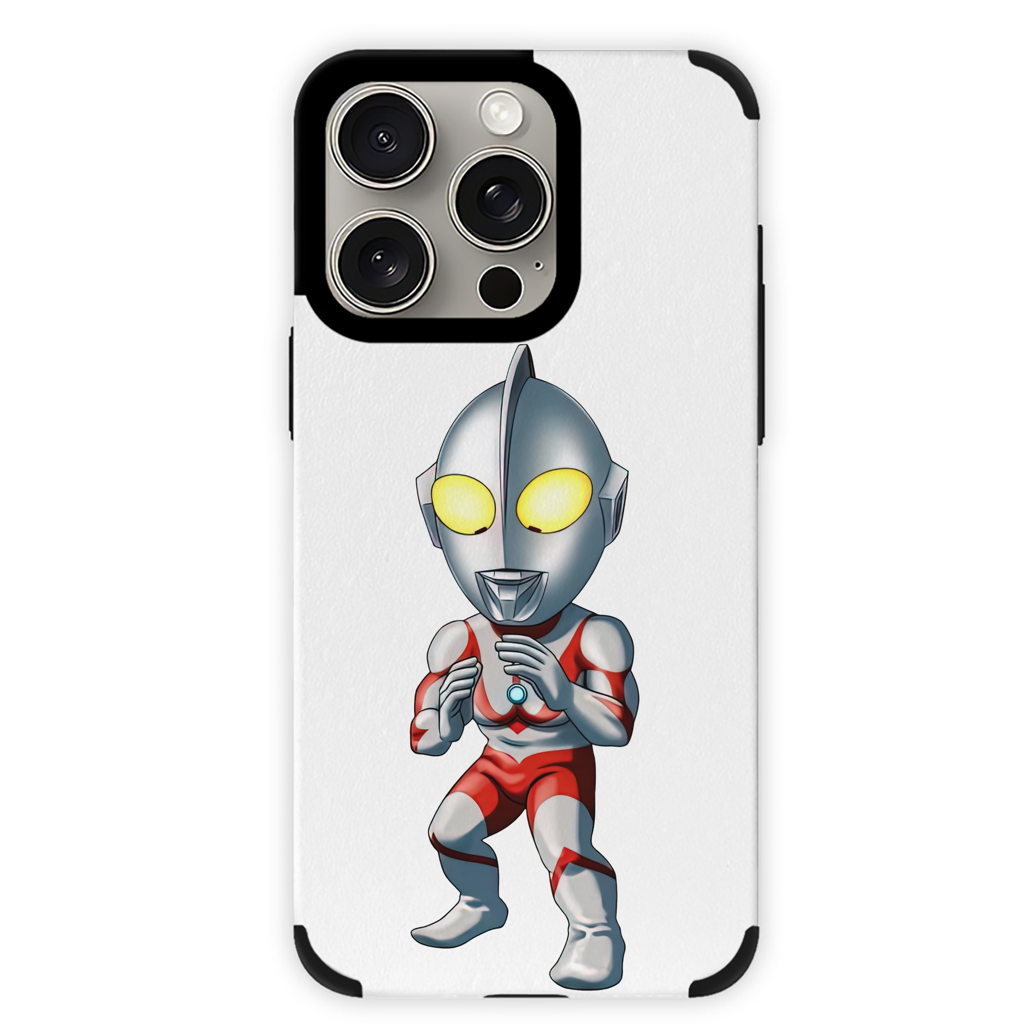 （画像用） ウルトラマン Ultraman 【iPhone15ProMax対応】 PUレザー スマホケース 耐衝撃＆黄変防止