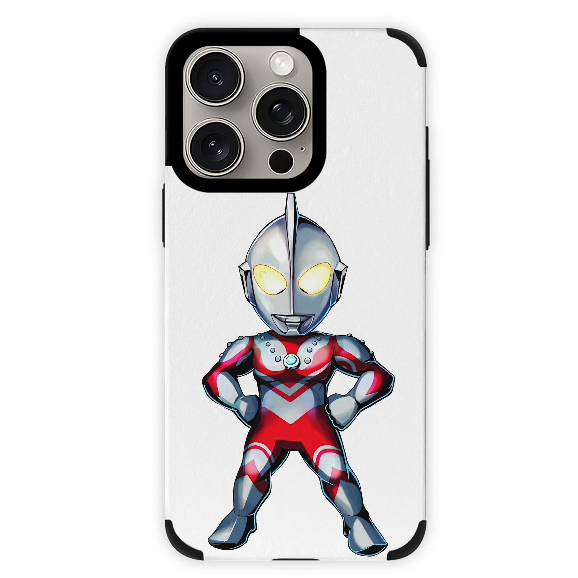 （画像用） ウルトラマン Ultraman 【iPhone15ProMax対応】 PUレザー スマホケース 耐衝撃＆黄変防止