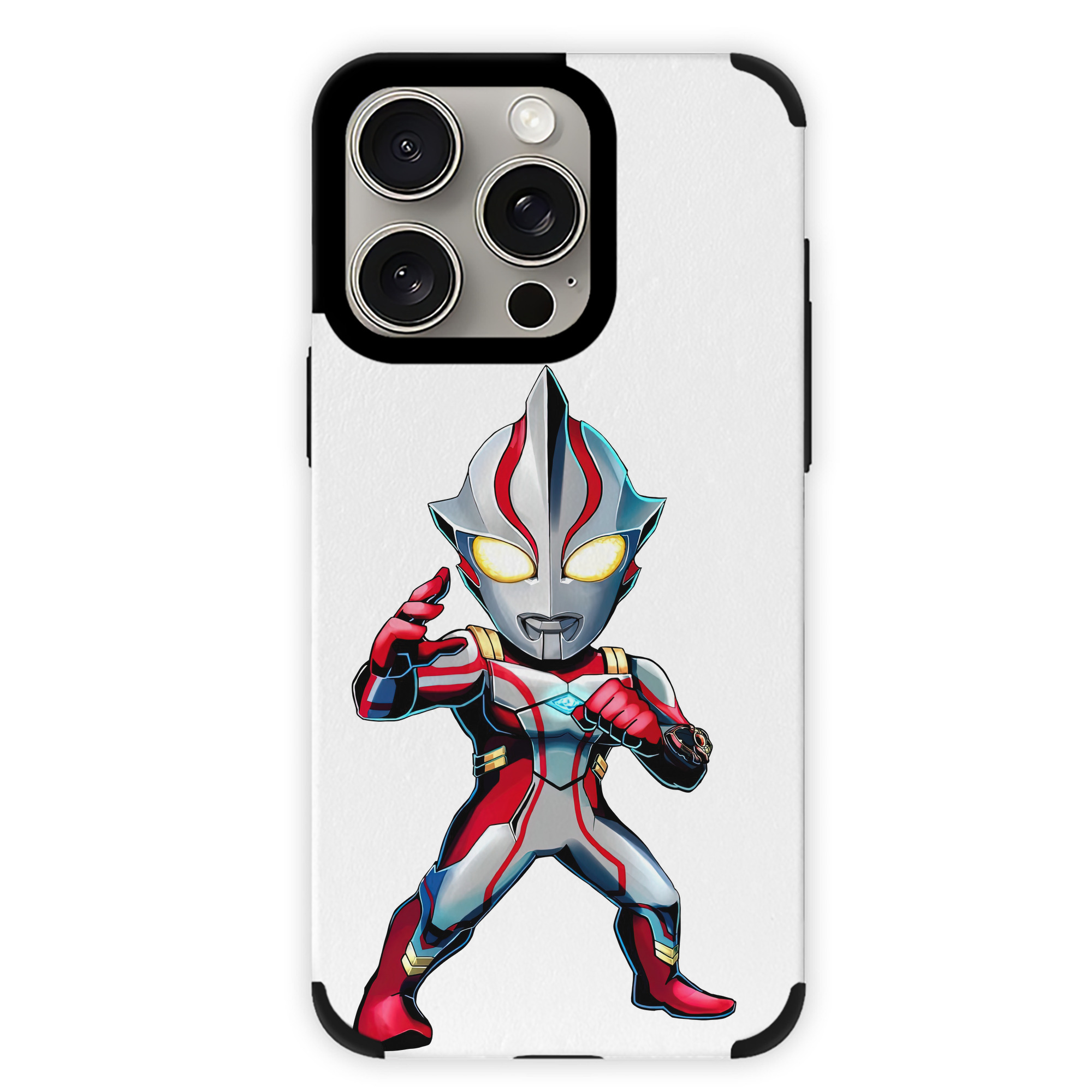（画像用） ウルトラマン Ultraman 【iPhone15ProMax対応】 PUレザー スマホケース 耐衝撃＆黄変防止
