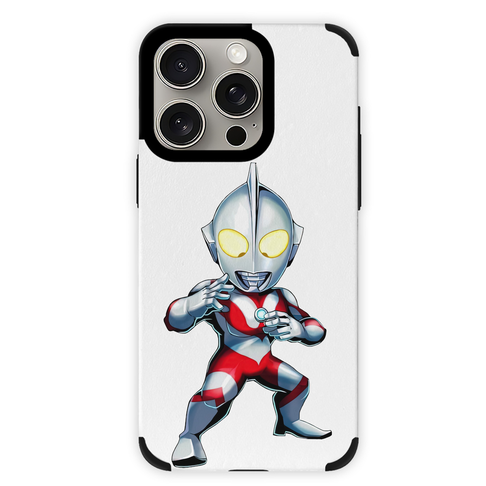 （画像用） ウルトラマン Ultraman 【iPhone15ProMax対応】 PUレザー スマホケース 耐衝撃＆黄変防止