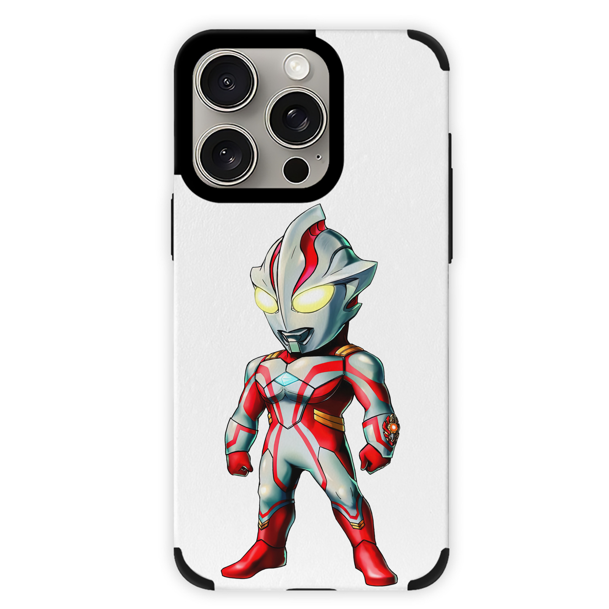 （画像用） ウルトラマン Ultraman 【iPhone15ProMax対応】 PUレザー スマホケース 耐衝撃＆黄変防止