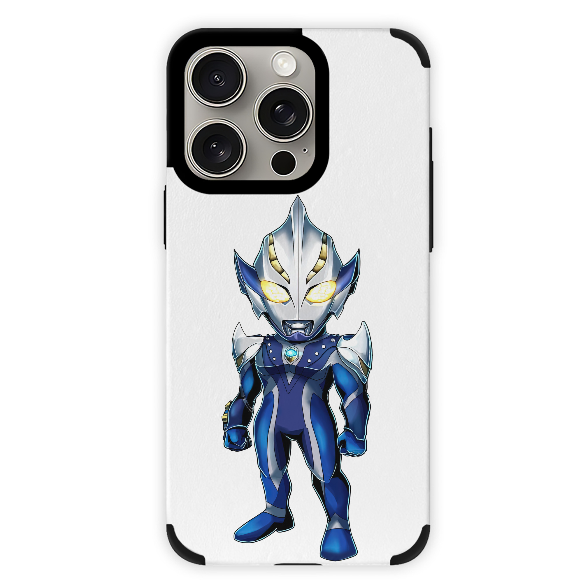 （画像用） ウルトラマン Ultraman 【iPhone15ProMax対応】 PUレザー スマホケース 耐衝撃＆黄変防止