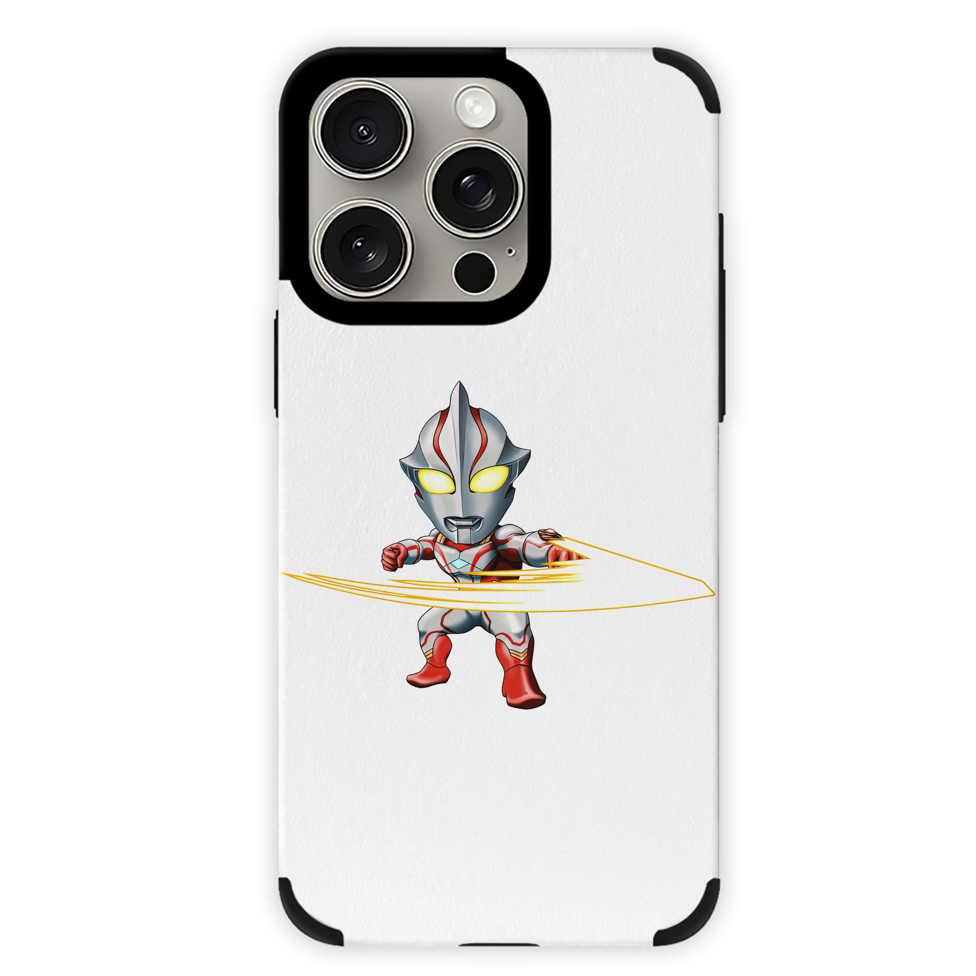（画像用） ウルトラマン Ultraman 【iPhone15ProMax対応】 PUレザー スマホケース 耐衝撃＆黄変防止