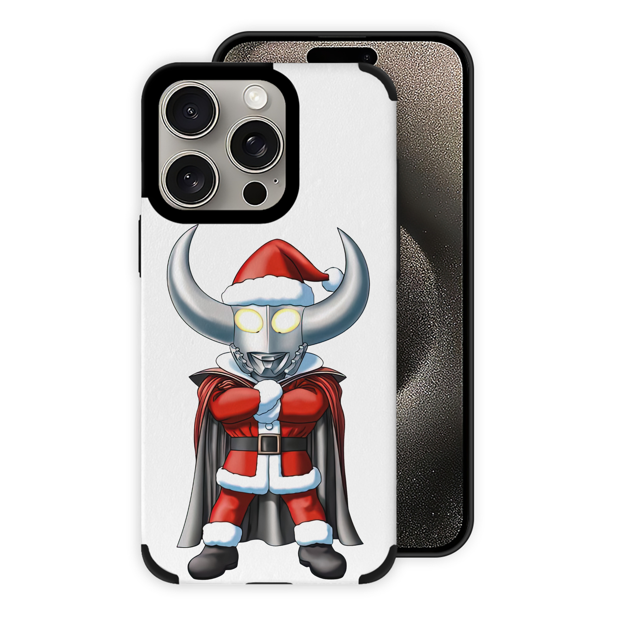 （画像用） ウルトラマン Ultraman 【iPhone15ProMax対応】 PUレザー スマホケース 耐衝撃＆黄変防止