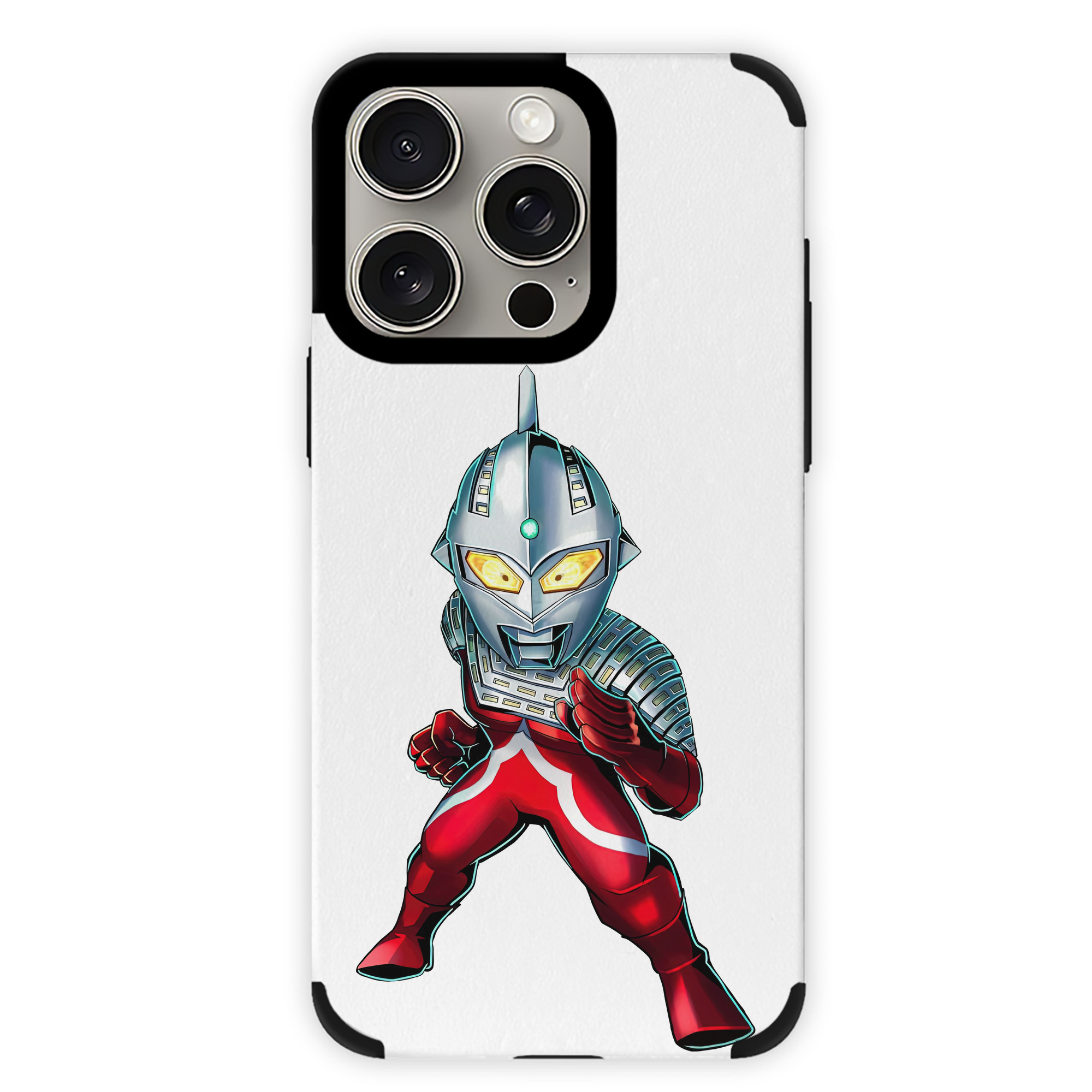 （画像用） ウルトラマン Ultraman 【iPhone15ProMax対応】 PUレザー スマホケース 耐衝撃＆黄変防止