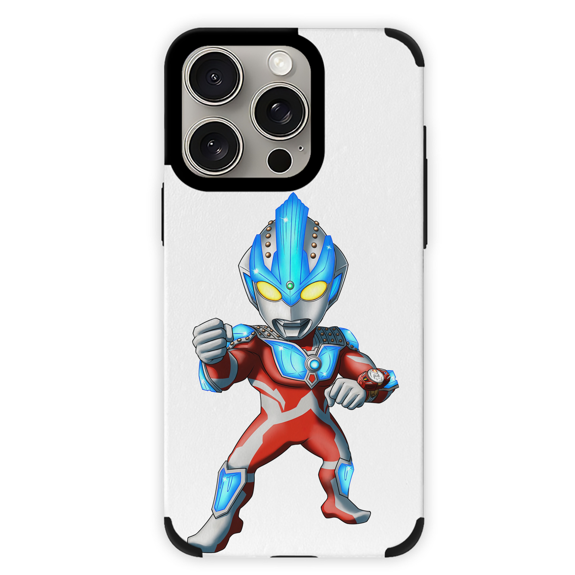 （画像用） ウルトラマン Ultraman 【iPhone15ProMax対応】 PUレザー スマホケース 耐衝撃＆黄変防止