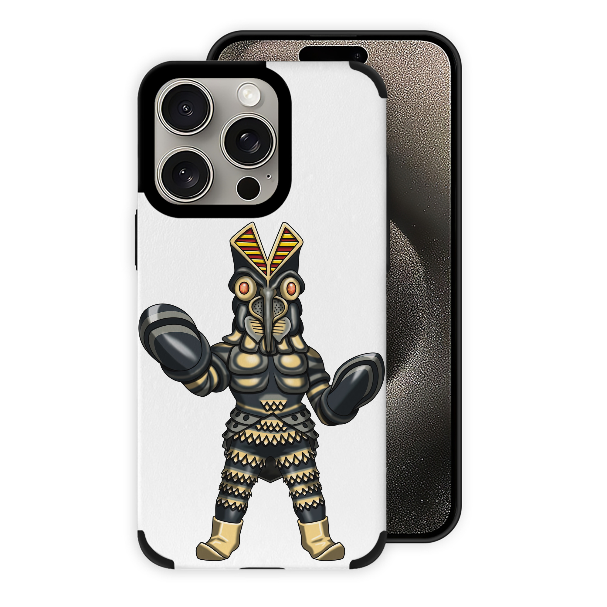 （画像用） ウルトラマン Ultraman 【iPhone15ProMax対応】 PUレザー スマホケース 耐衝撃＆黄変防止