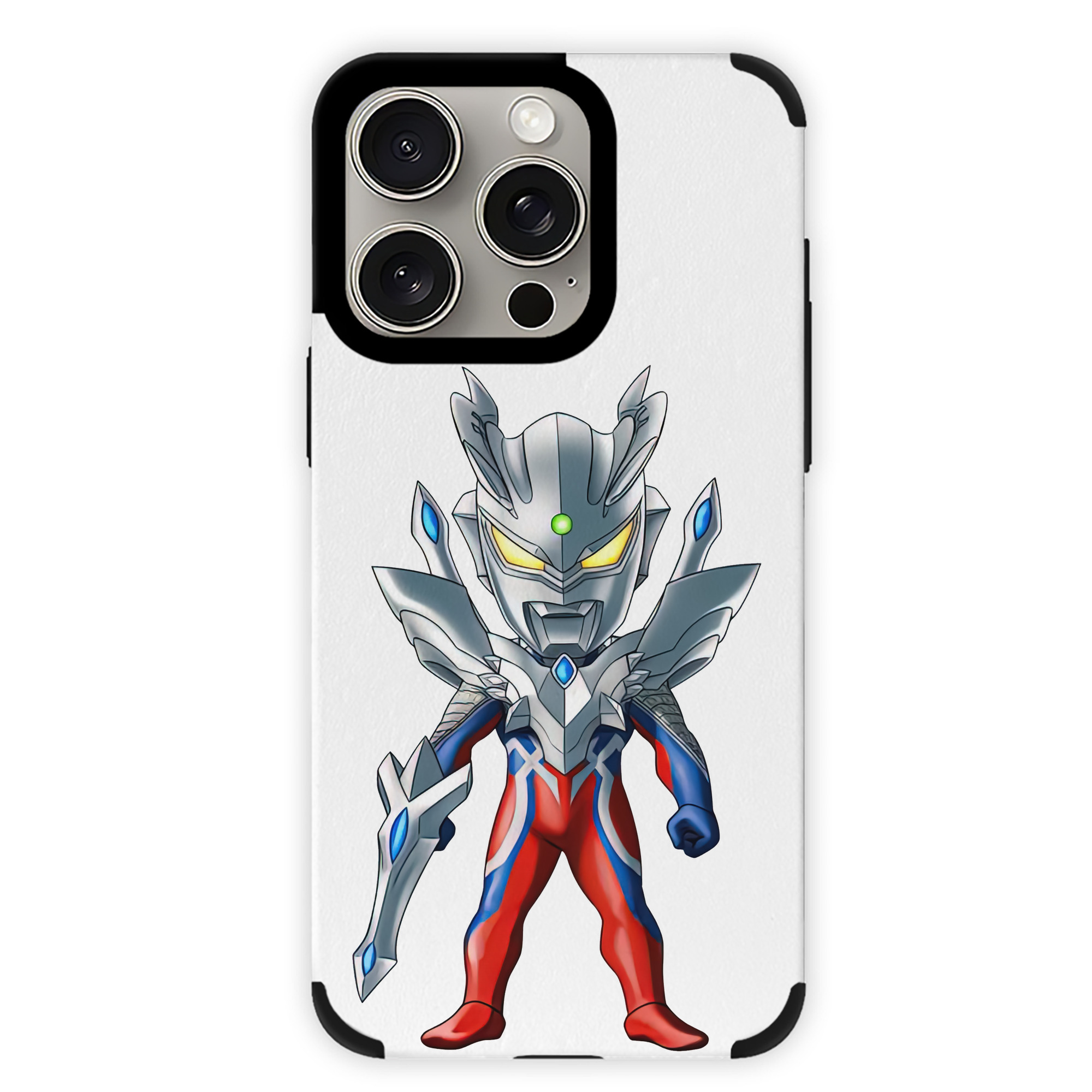 （画像用） ウルトラマン Ultraman 【iPhone15ProMax対応】 PUレザー スマホケース 耐衝撃＆黄変防止